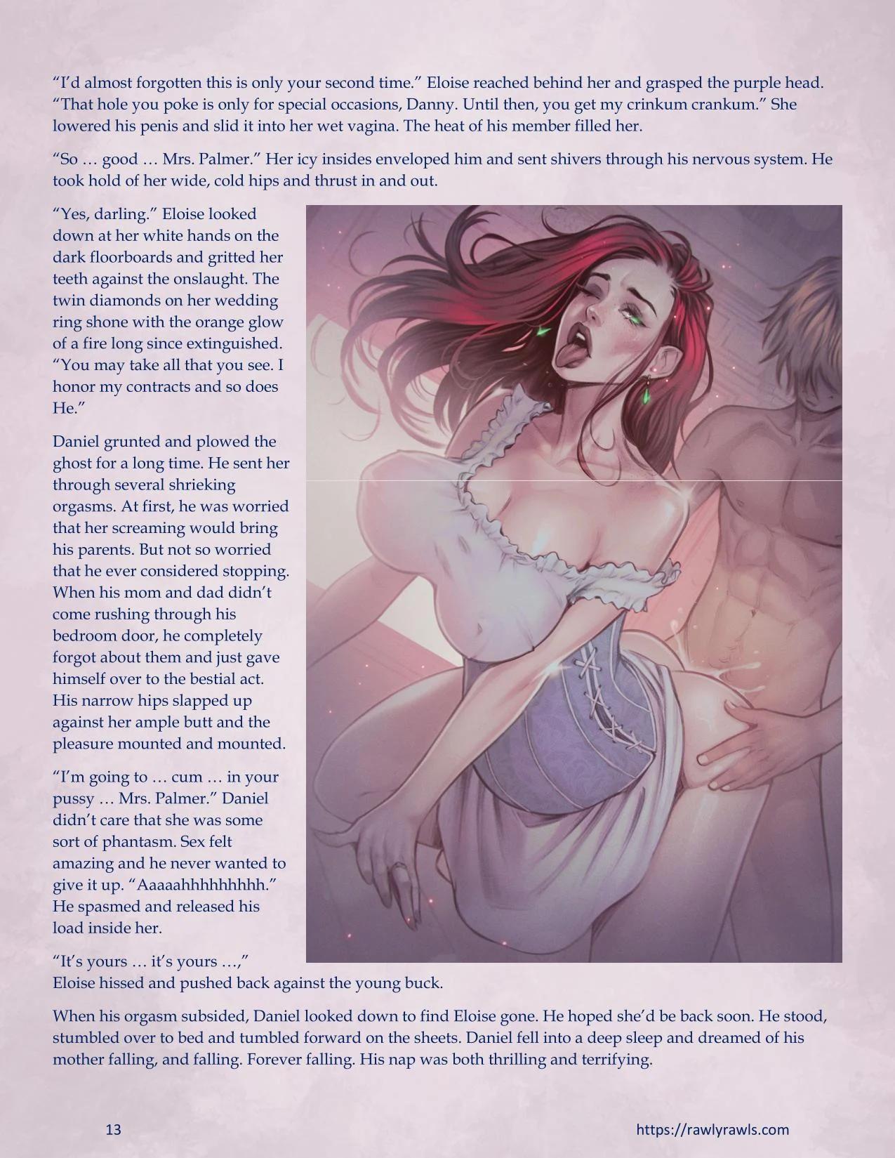 The Haunting Of Palmer Mansion [TenderMindd , RawlyRawls] 2.2 . The Haunting Of Palmer Mansion - Chapter 2 - Part 2 [TenderMindd , RawlyRawls] – page 13