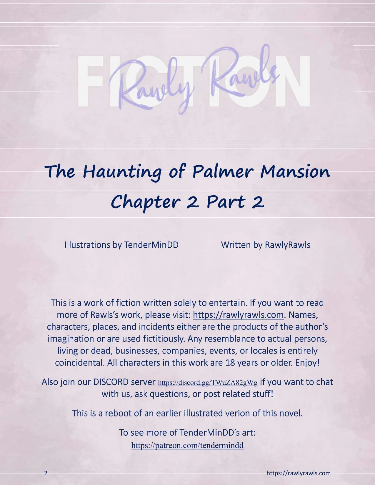 The Haunting Of Palmer Mansion [TenderMindd , RawlyRawls] 2.2 . The Haunting Of Palmer Mansion - Chapter 2 - Part 2 [TenderMindd , RawlyRawls] – page 2