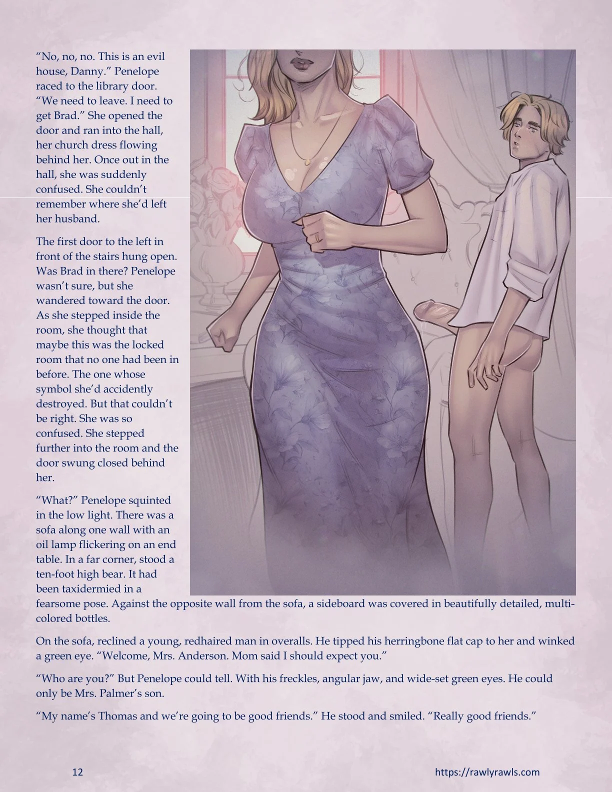 The Haunting Of Palmer Mansion [TenderMindd , RawlyRawls] 7.3 . The Haunting Of Palmer Mansion - Chapter 7 - Part 3 [TenderMindd , RawlyRawls] – page 12