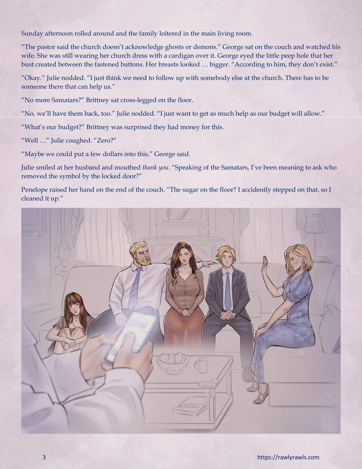 The Haunting Of Palmer Mansion [TenderMindd , RawlyRawls] 7.3 . The Haunting Of Palmer Mansion - Chapter 7 - Part 3 [TenderMindd , RawlyRawls] – page 3
