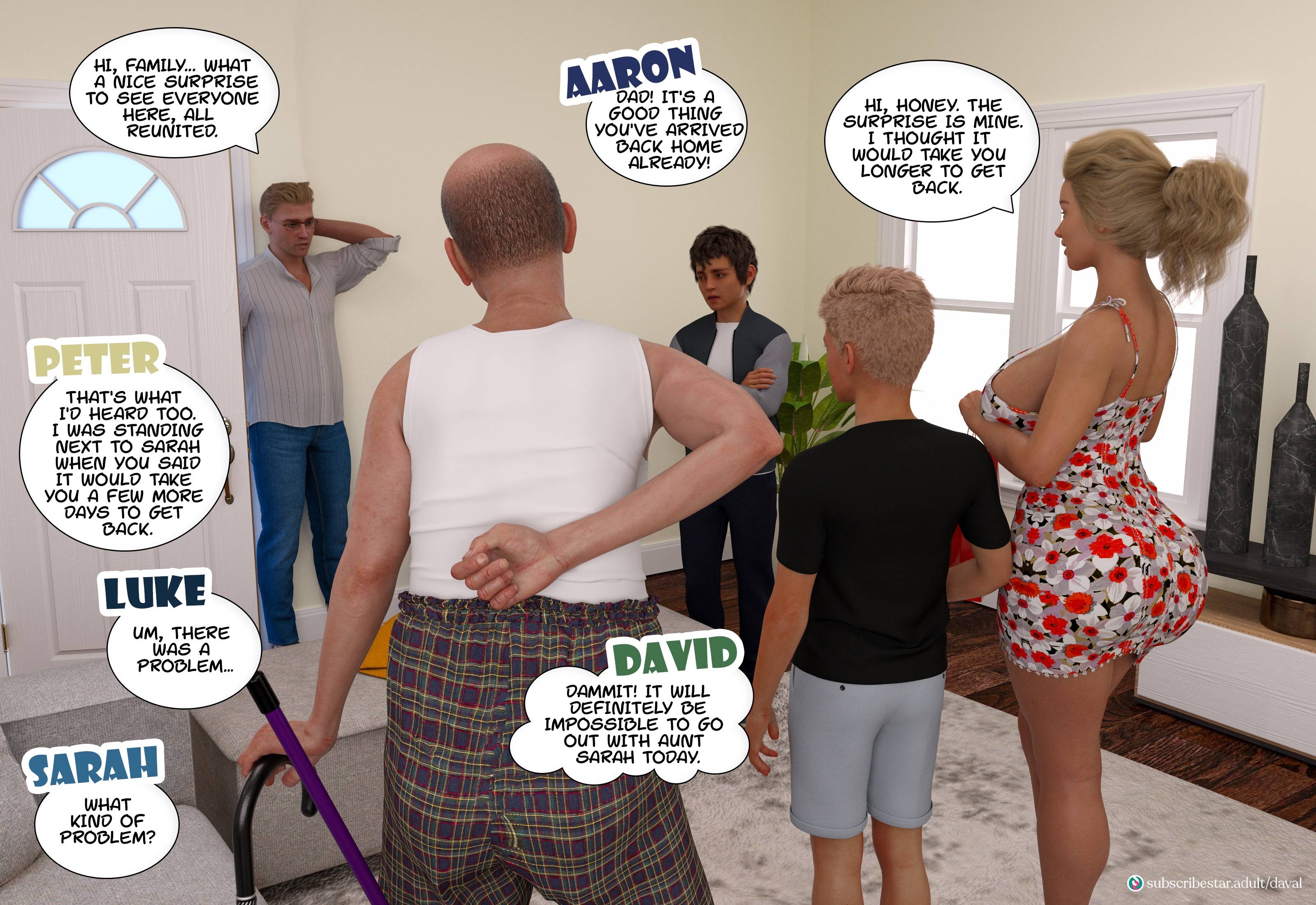 Together [Daval3D] 6 . Together - Chapter 6 [Daval3D] – page 128