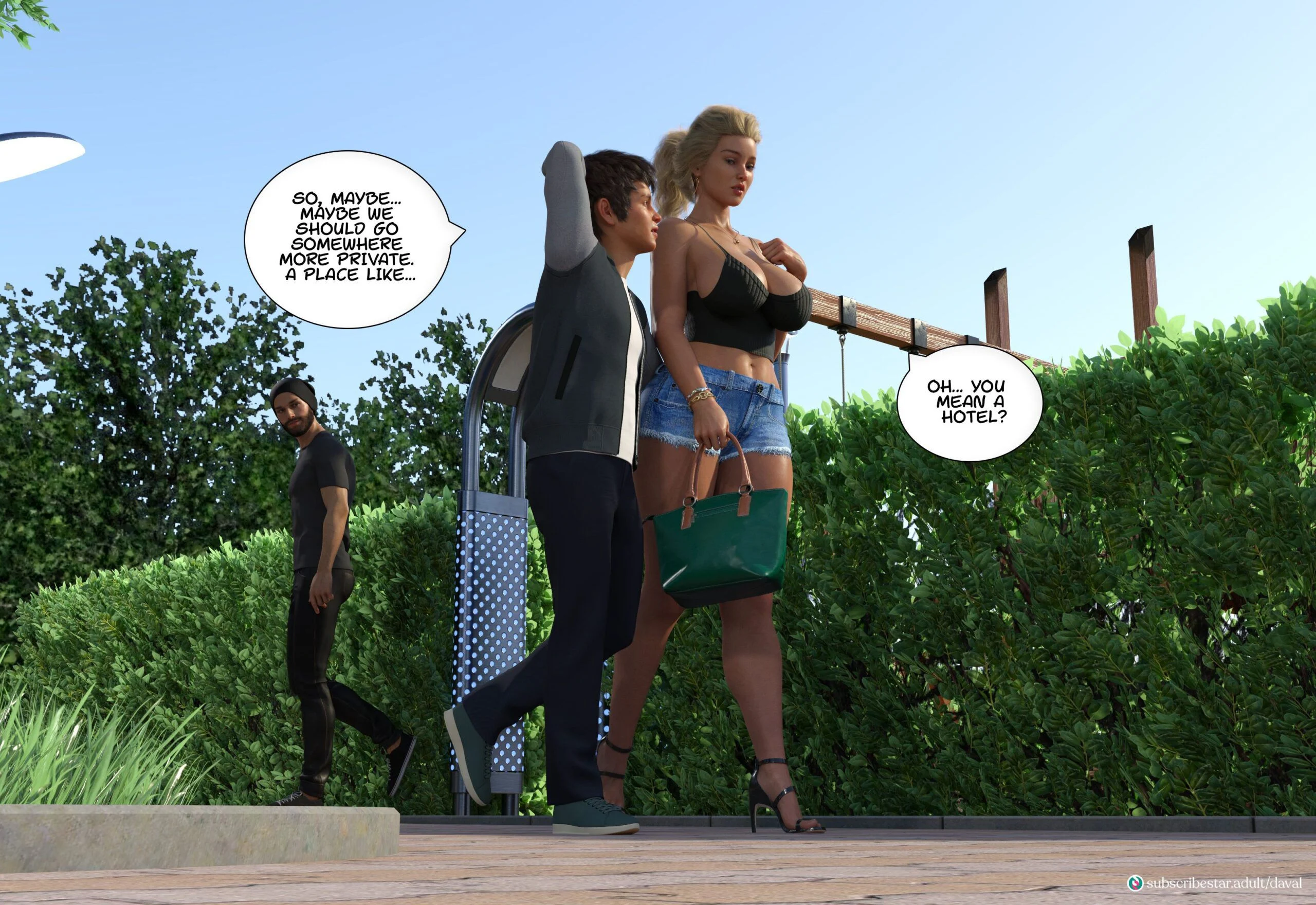 Together [Daval3D] 3 . Together - Chapter 3 [Daval3D] – page 75