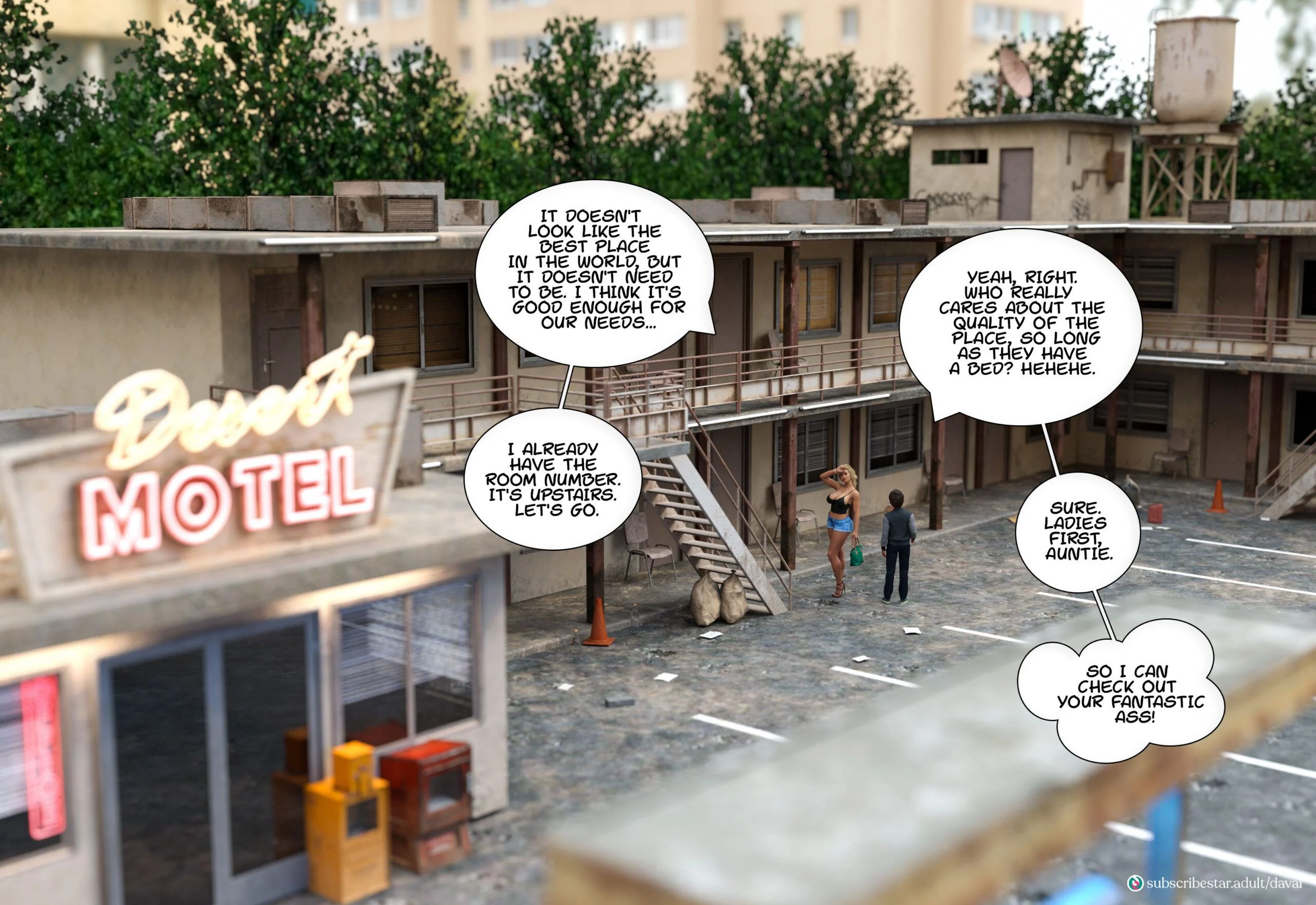 Together [Daval3D] 3 . Together - Chapter 3 [Daval3D] – page 77