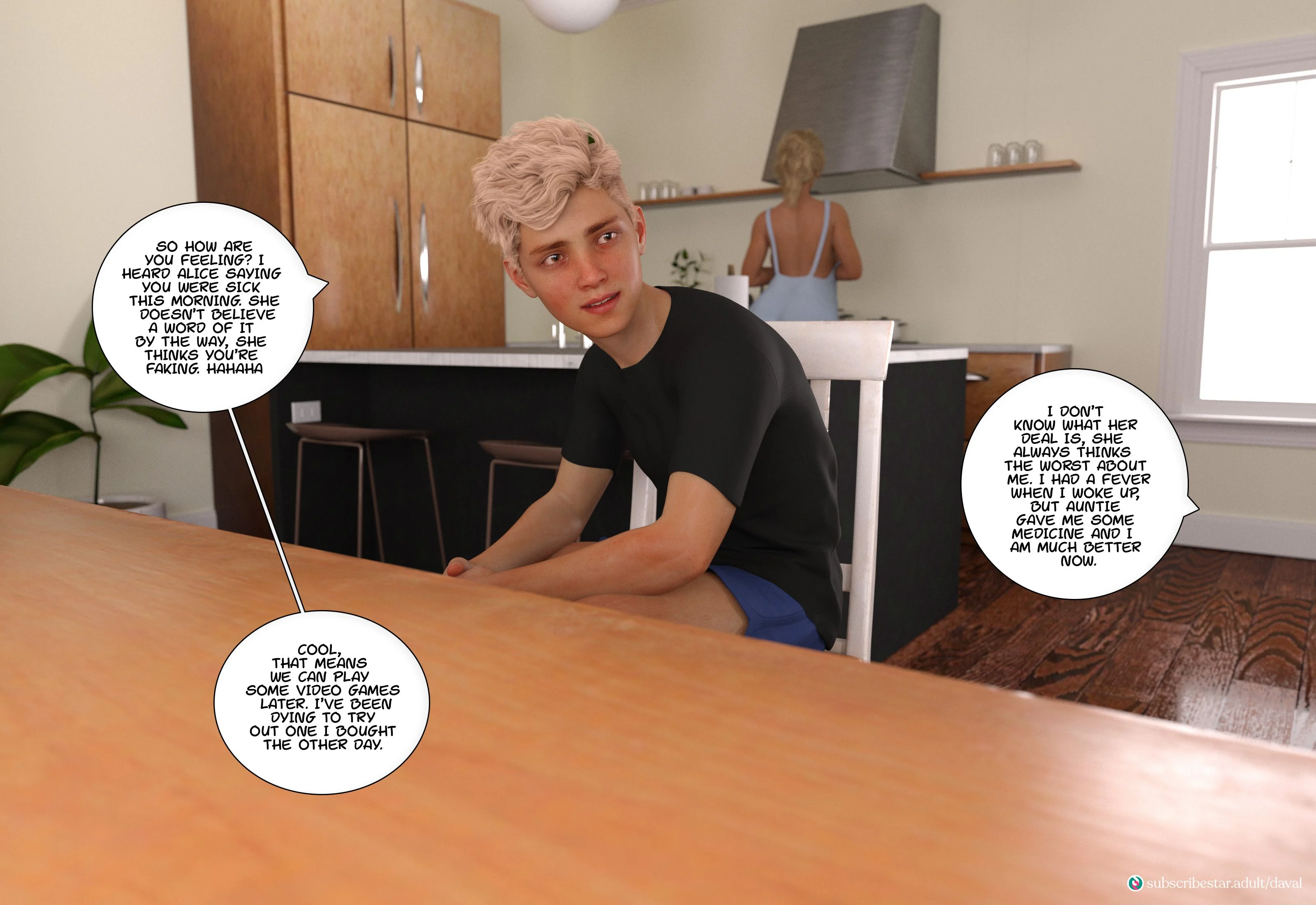 Together [Daval3D] 1 . Together - Chapter 1 [Daval3D] – page 41