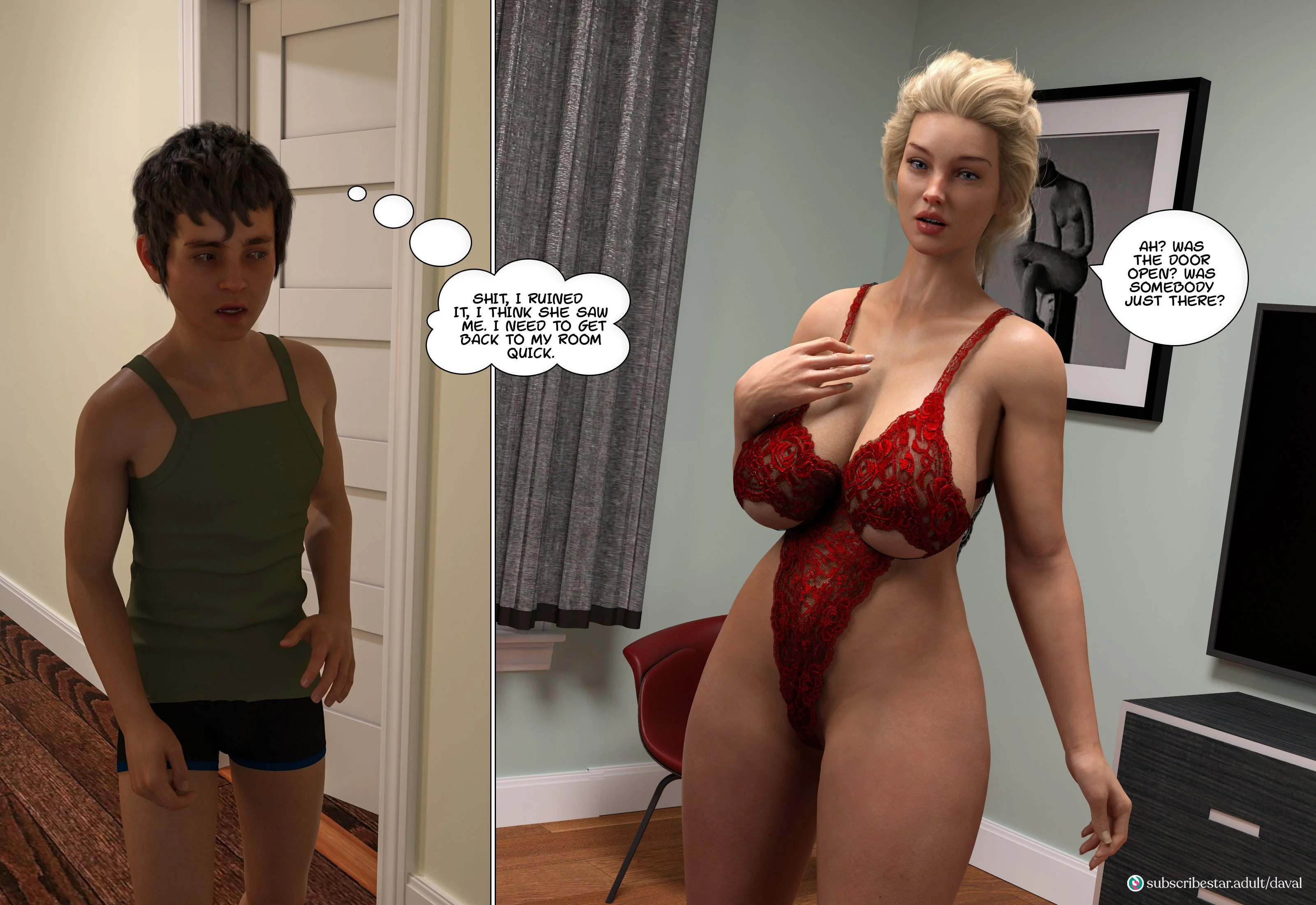 Together [Daval3D] 1 . Together - Chapter 1 [Daval3D] – page 50