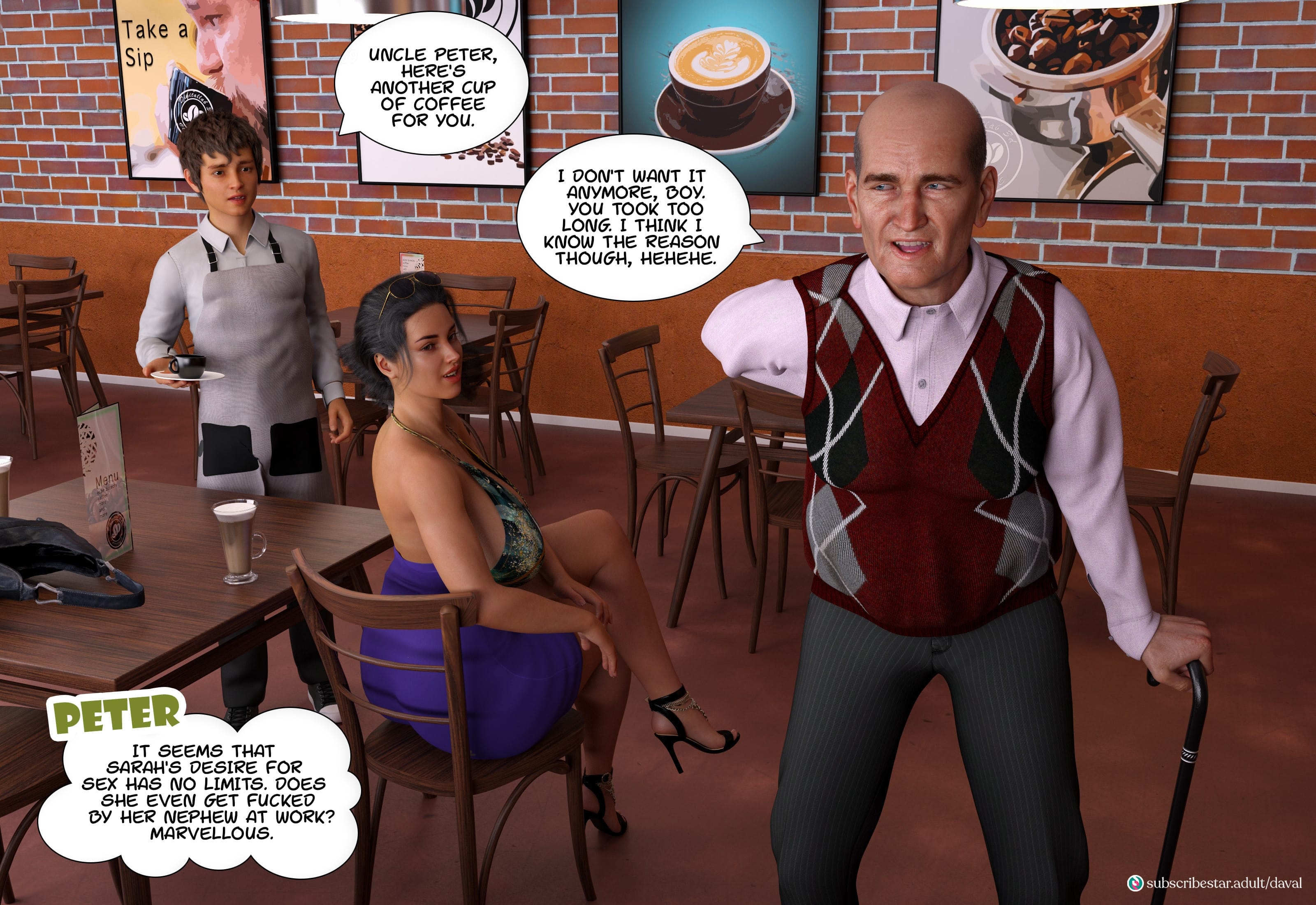Together [Daval3D] 7 . Together - Chapter 7 [Daval3D] – page 142