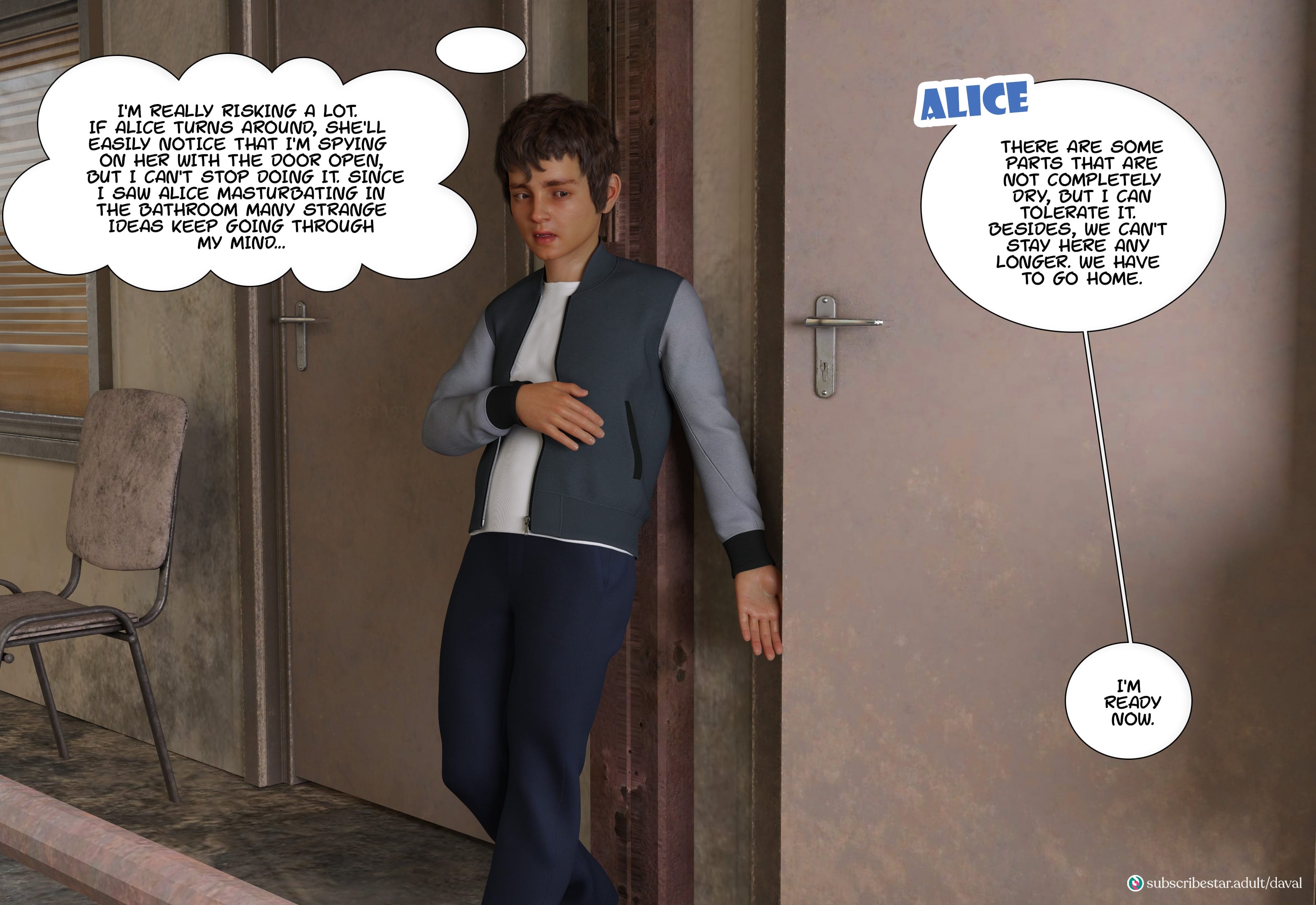 Together [Daval3D] 8 . Together - Chapter 8 [Daval3D] – page 56