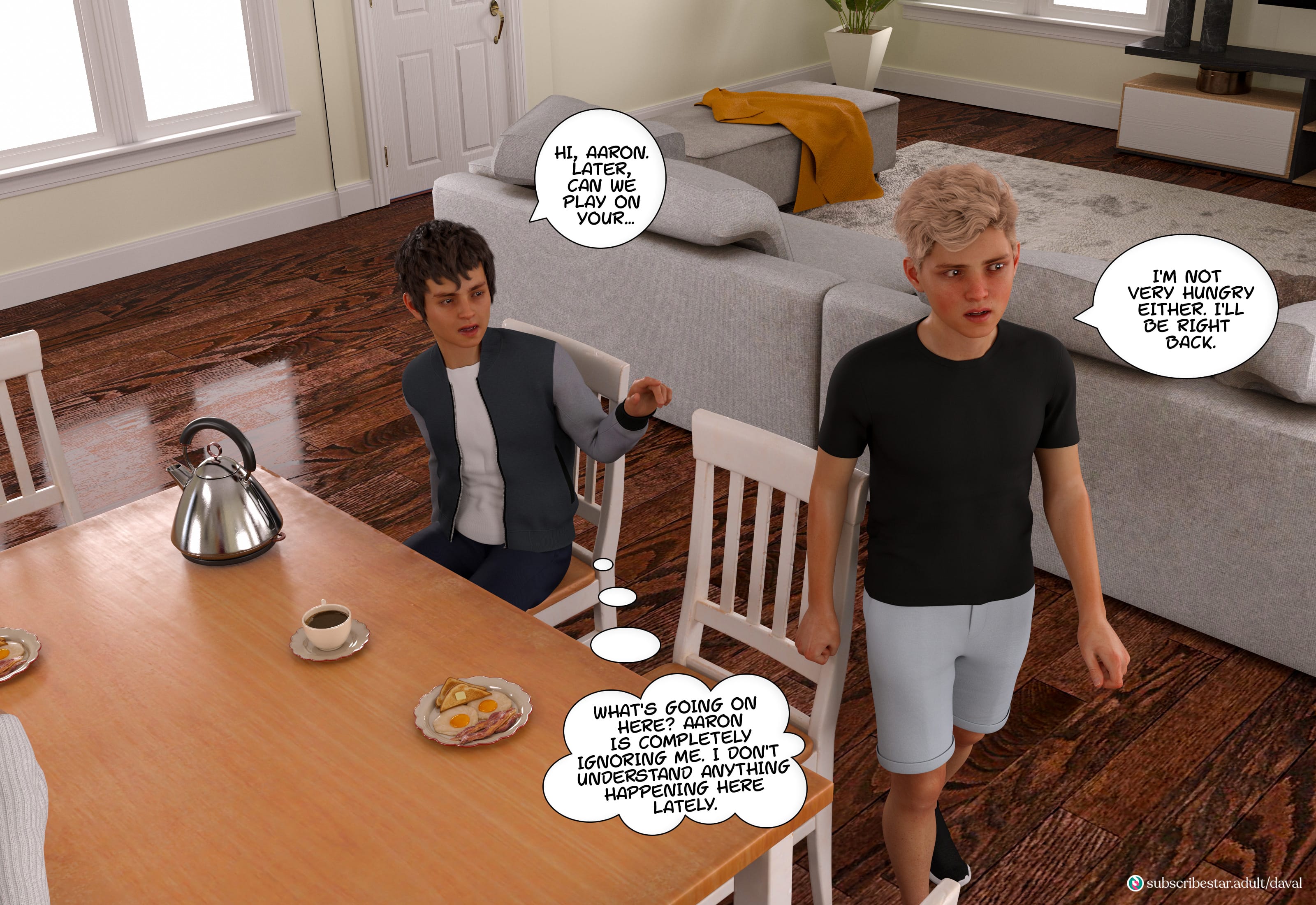 Together [Daval3D] 8 . Together - Chapter 8 [Daval3D] – page 60