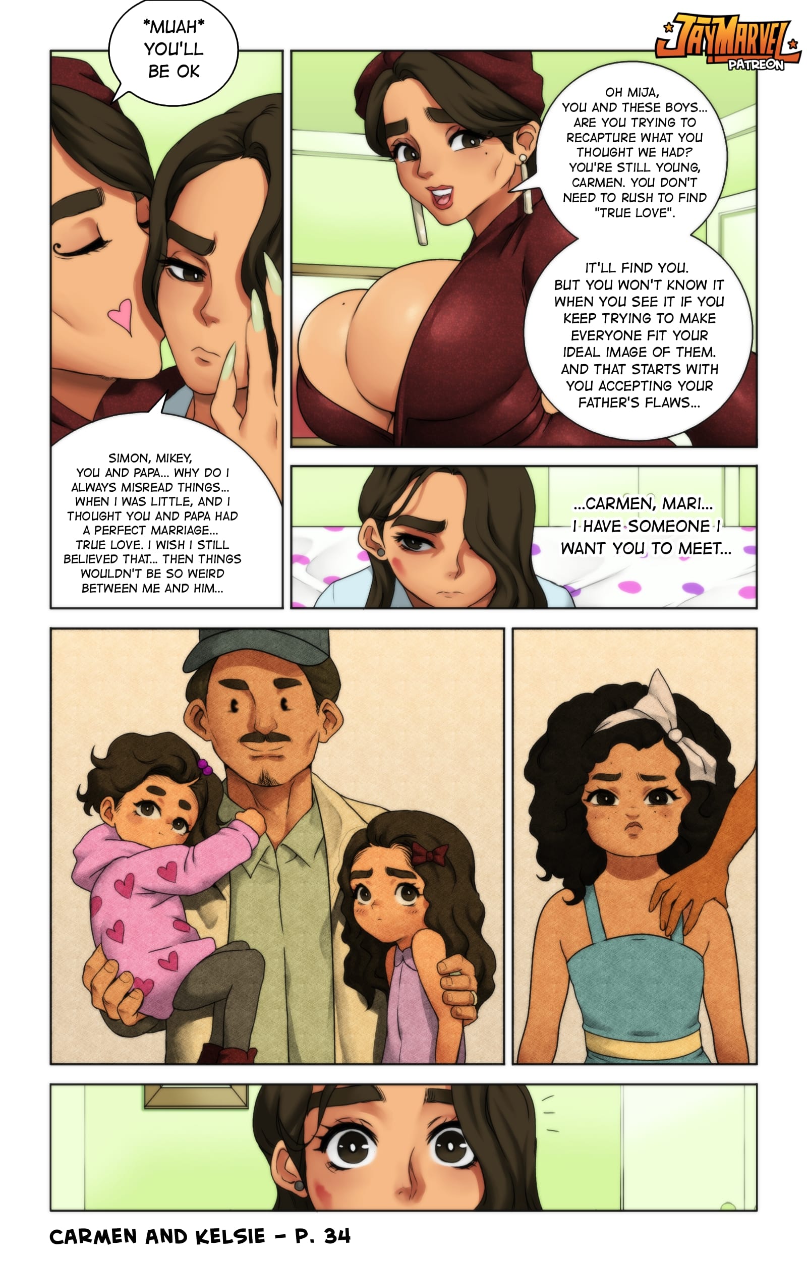 Carmen and Kelsie [Jay Marvel] 1 . Carmen and Kelsie - Chapter 1 [Jay Marvel] – page 50