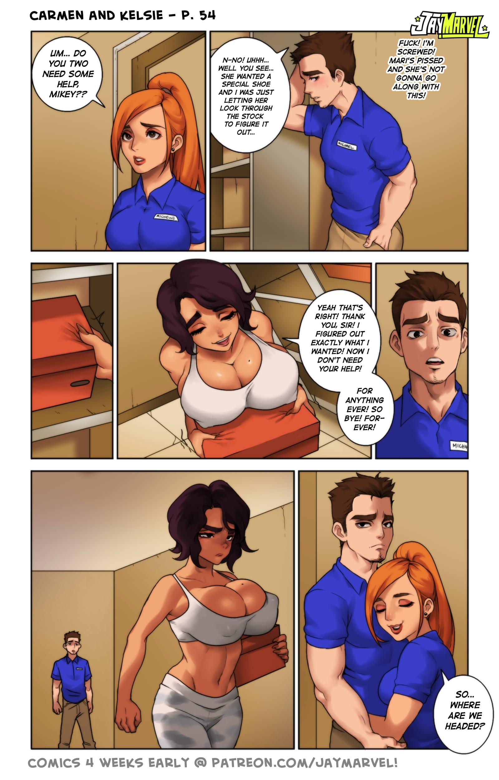 Carmen and Kelsie [Jay Marvel] 1 . Carmen and Kelsie - Chapter 1 [Jay Marvel] – page 70
