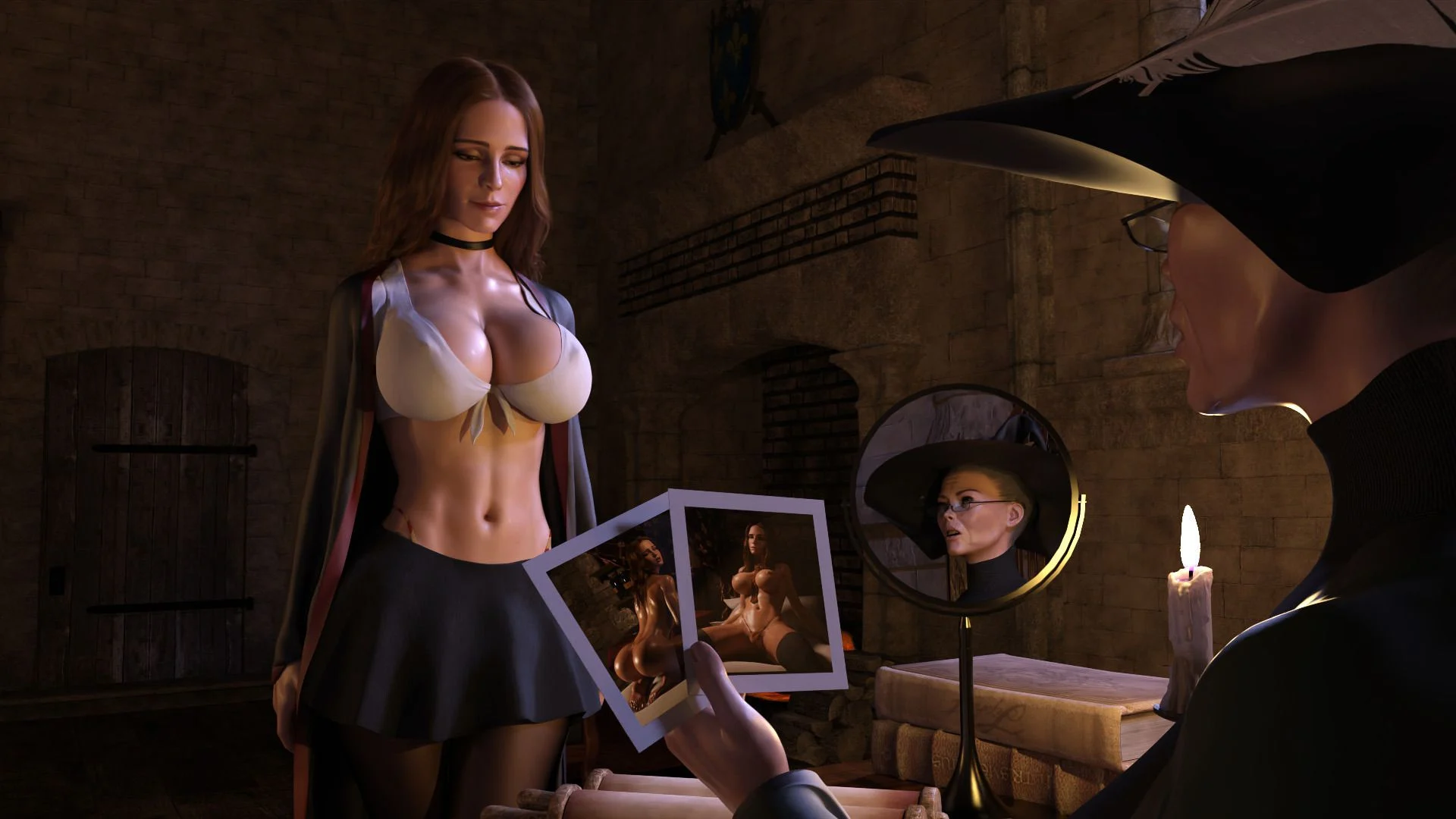 Hermione Granger and the Professor's Wand (Harry Potter) [Serge3DX] 1.5 . Hermione Granger and the Professor's Wand - Textless - Chapter 1 (Harry Potter) [Serge3DX] – page 6