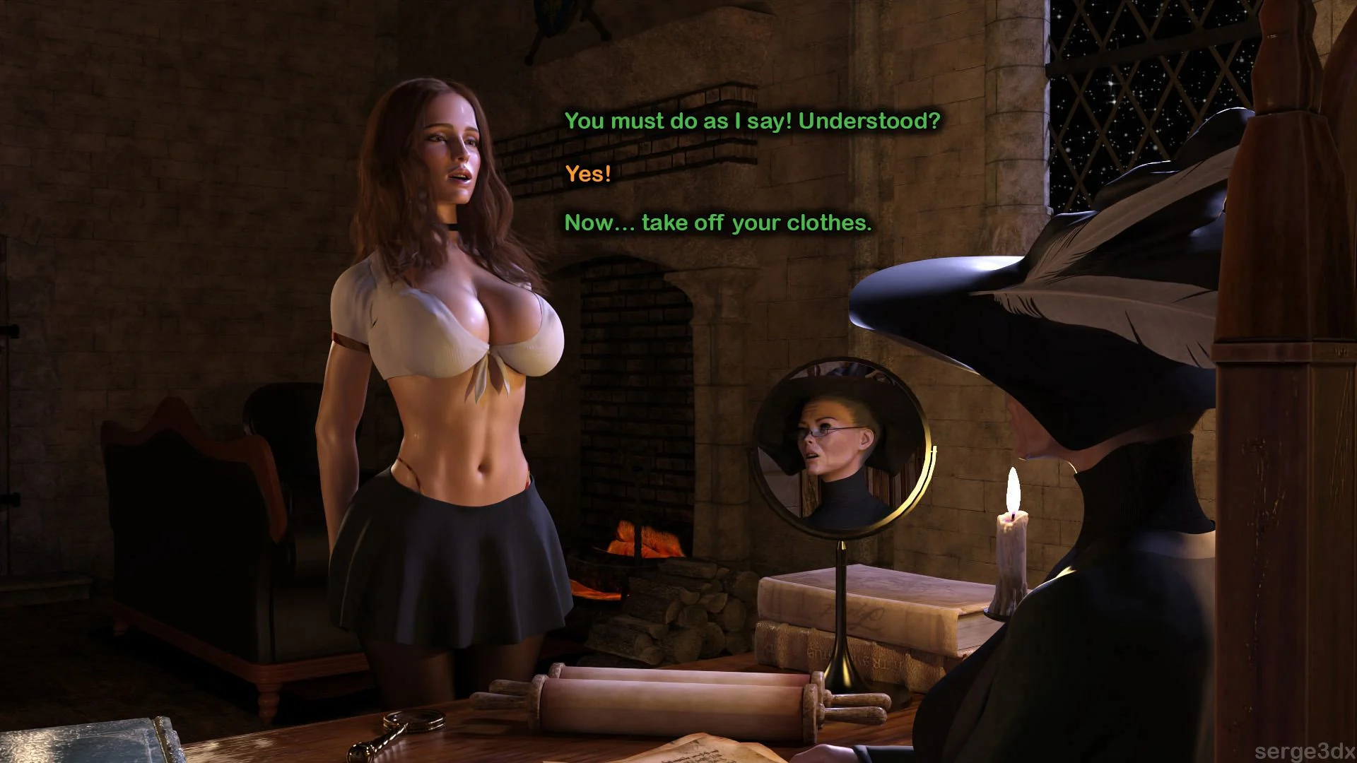 Hermione Granger and the Professor's Wand (Harry Potter) [Serge3DX] 1 . Hermione Granger and the Professor's Wand - Chapter 1 (Harry Potter) [Serge3DX] – page 16