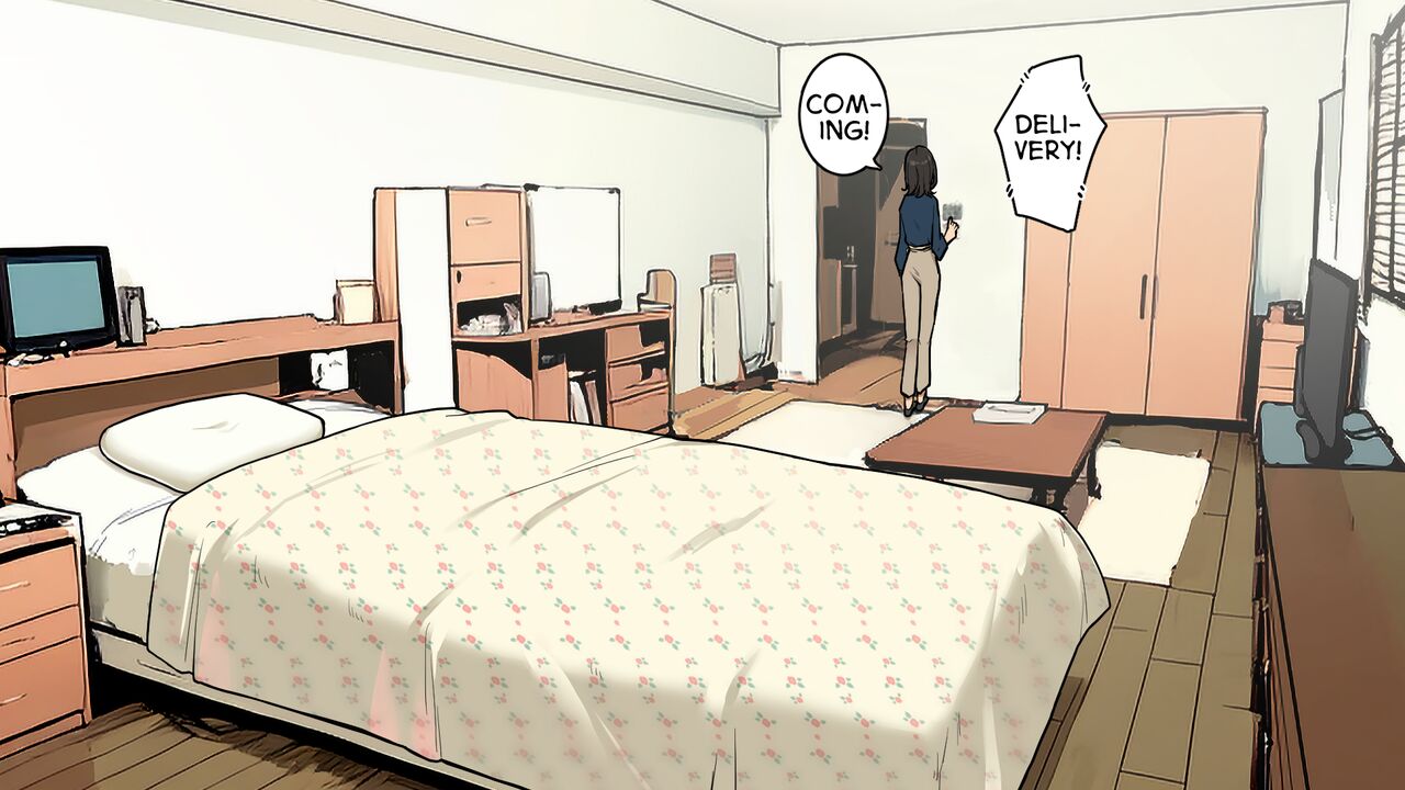 A Woman Whose Greetings to the Delivery Man Gradually Get Sloppier (+ Other Side) Chapter 1 – page 6