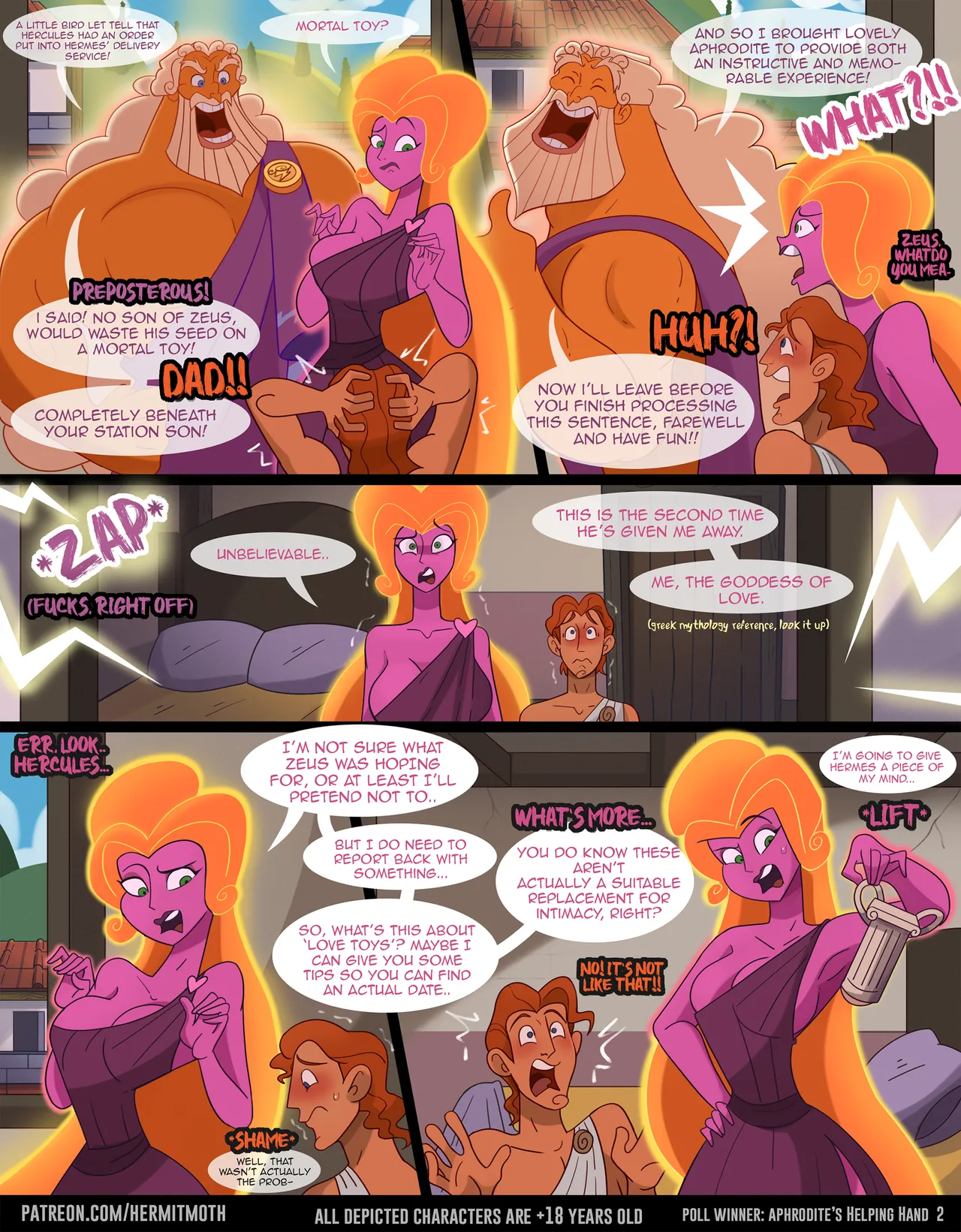 Aphrodite's Lesson (Hercules) [HermitMoth] Chapter 1 – page 2