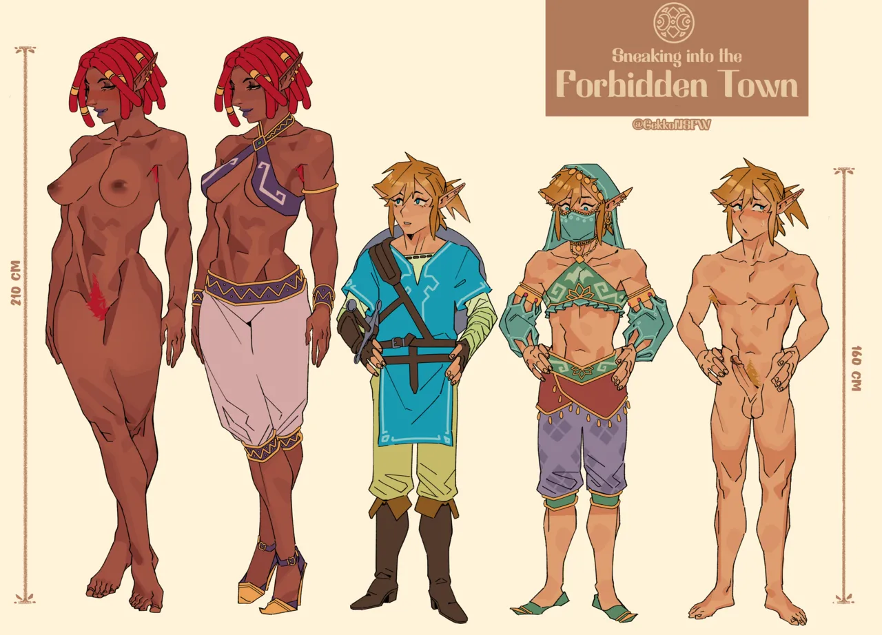 The Legend of Zelda - Forbidden Town -WIP- [GekkoNSFW] Chapter 1 – page 1