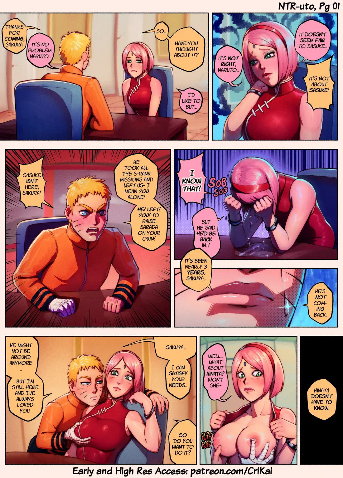 NTR-uto + Extras (Naruto) [CriKai] Chapter 1 – page 1