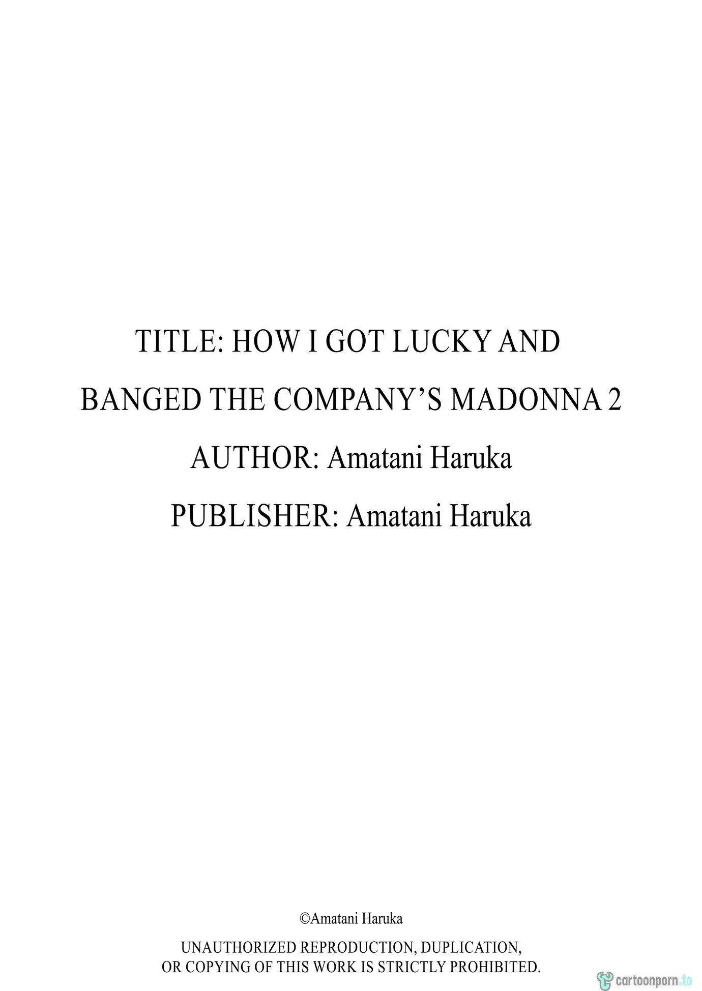 How I Got Lucky and Banged the Company's Madonna [Amatani Haruka] Chapter 2 – page 118