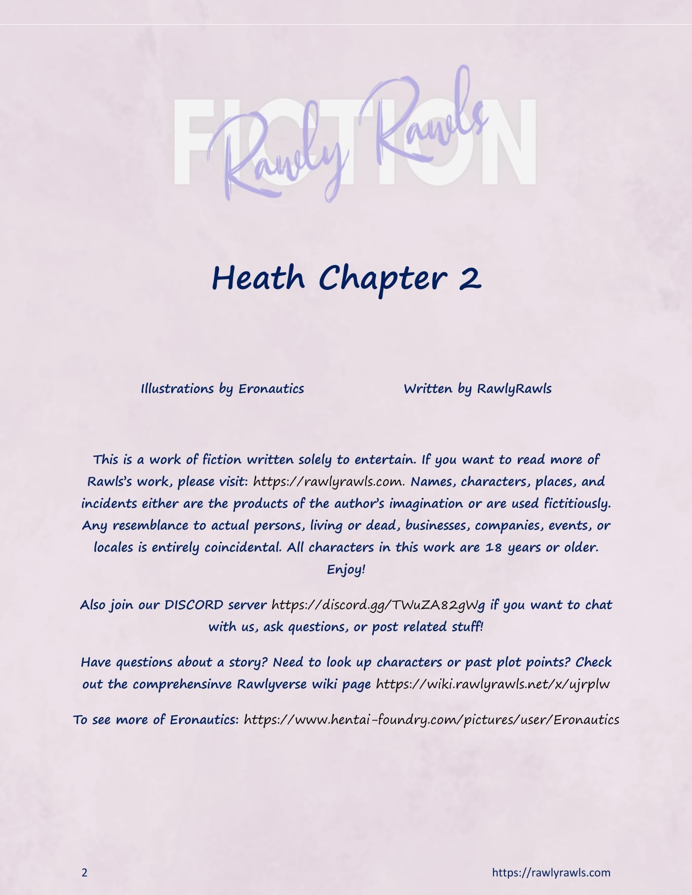 Heath [Eronautics , RawlyRawls] 2 . Heath - Chapter 2 [Eronautics , RawlyRawls] – page 2