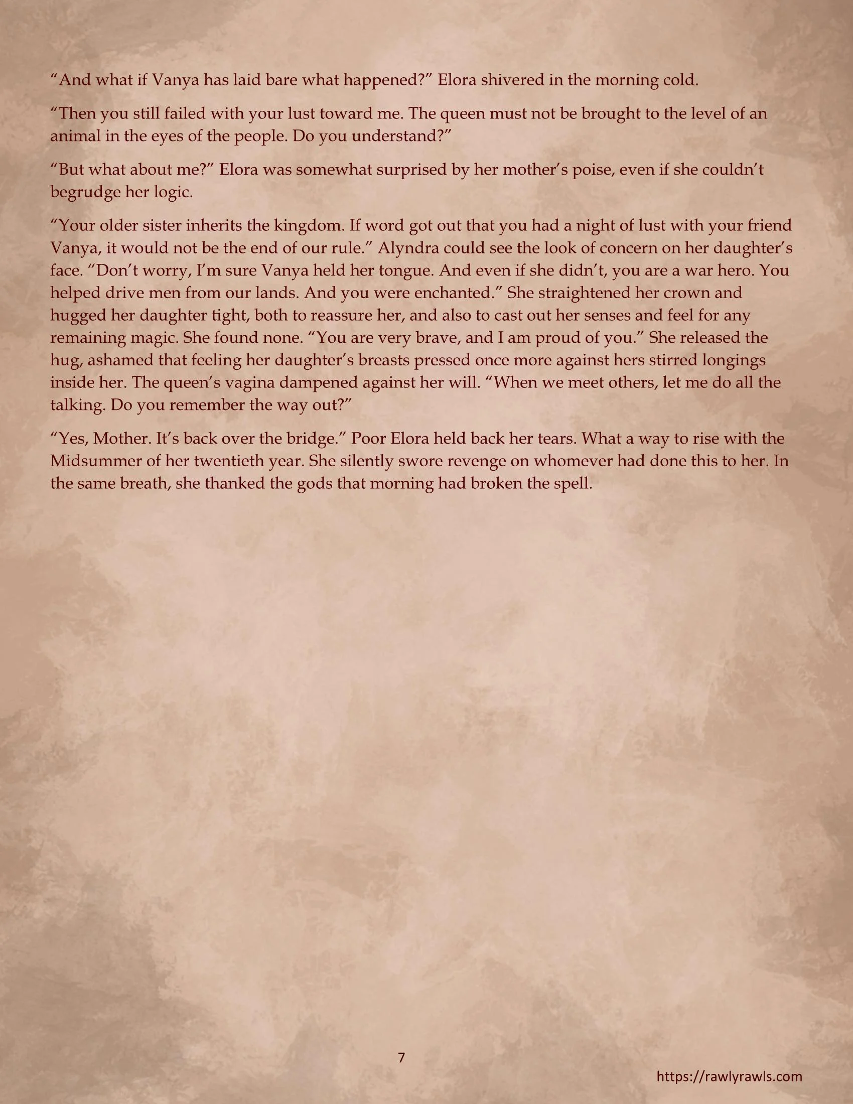 Elora's Taste of Black Magic [CreamCadet , RawlyRawls] 3 . Elora’s Taste of Black Magic - Chapter 3 [CreamCadet , RawlyRawls] – page 7
