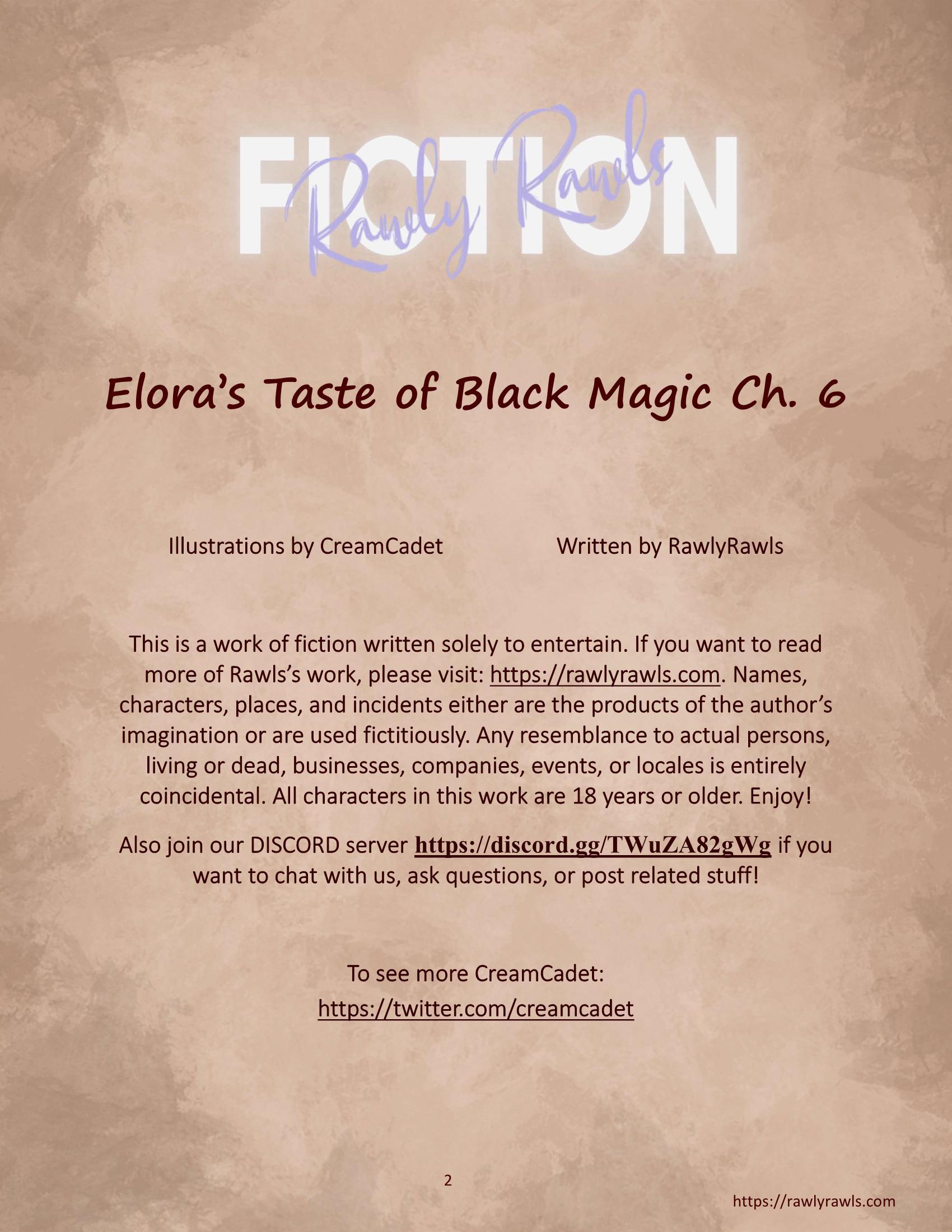 Elora's Taste of Black Magic [CreamCadet , RawlyRawls] 6 . Elora’s Taste of Black Magic - Chapter 6 [CreamCadet , RawlyRawls] – page 2