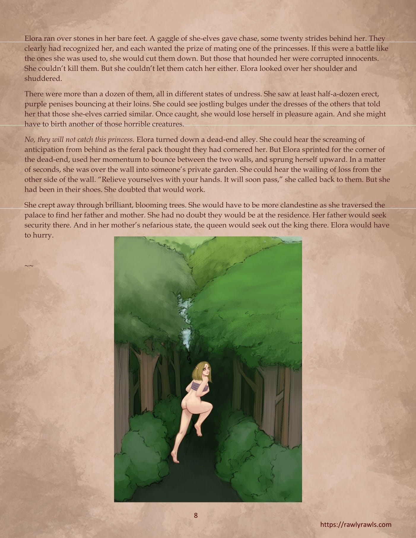 Elora's Taste of Black Magic [CreamCadet , RawlyRawls] 9 . Elora’s Taste of Black Magic - Chapter 9 [CreamCadet , RawlyRawls] – page 8