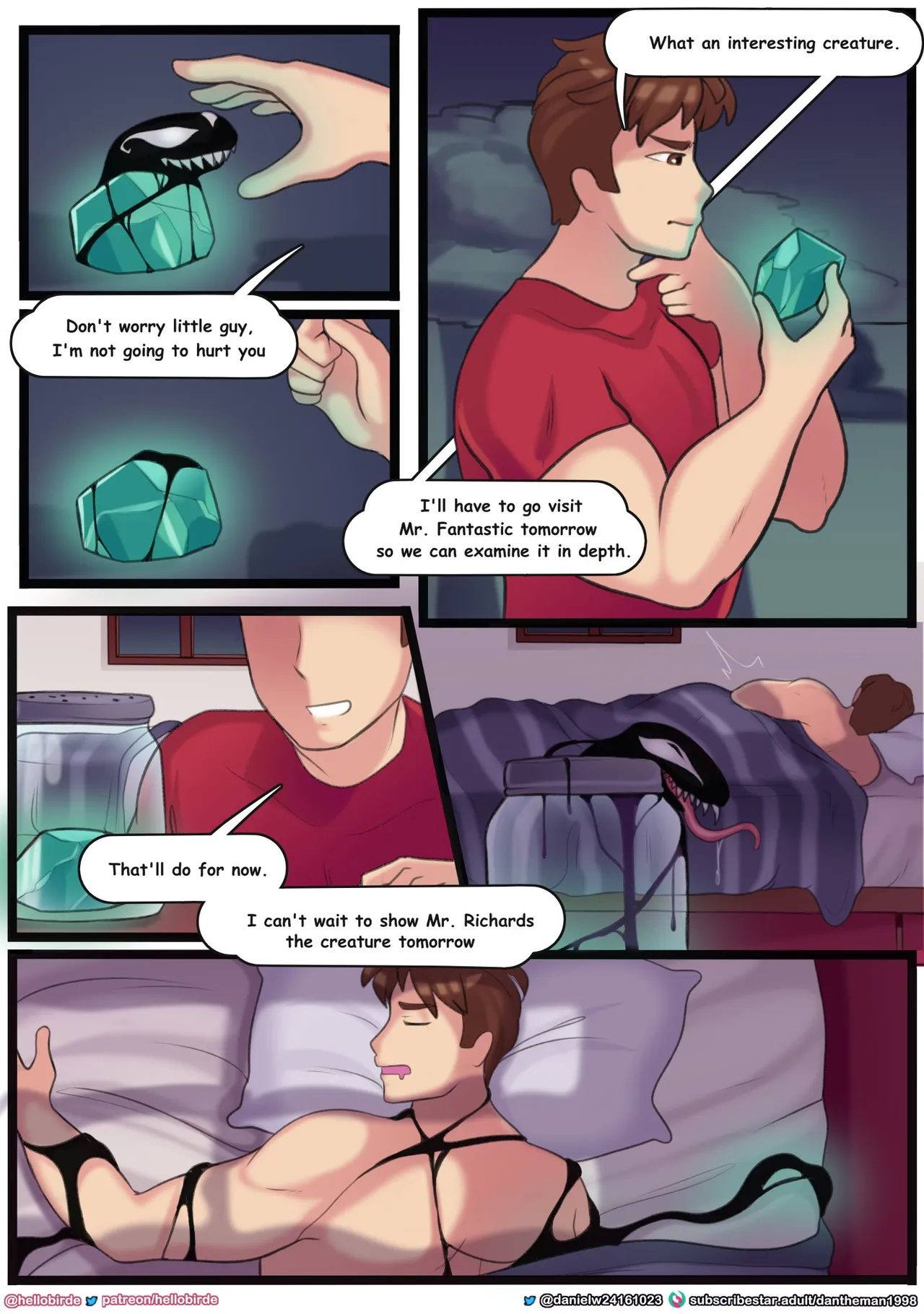 Peter’s Sexual Symbiosis (Spider-Man) [Hellobirde] Chapter 1 – page 3