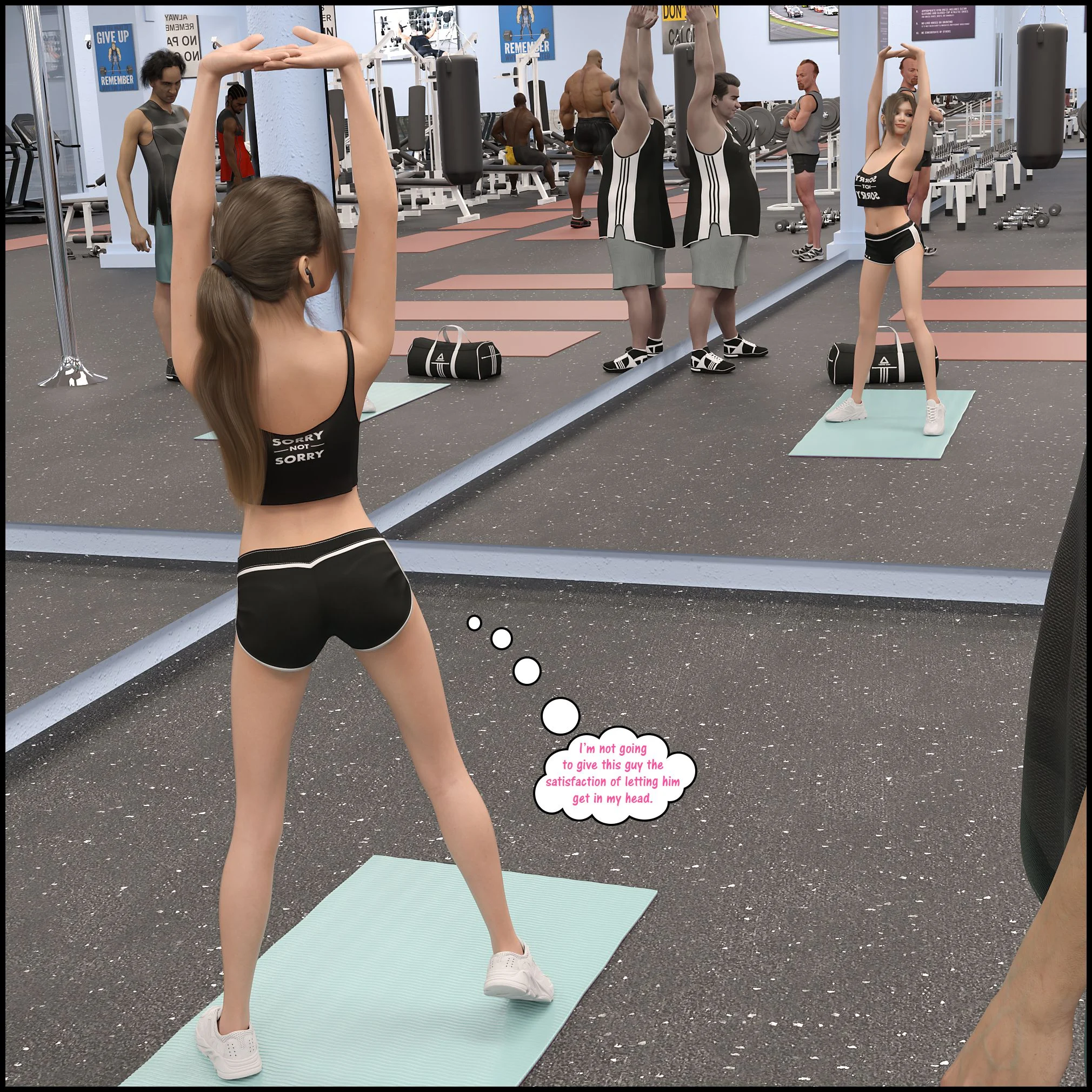 Natasha's Workout [DarkLord] 1 . Natasha's Workout - Chapter 1 [DarkLord] – page 16