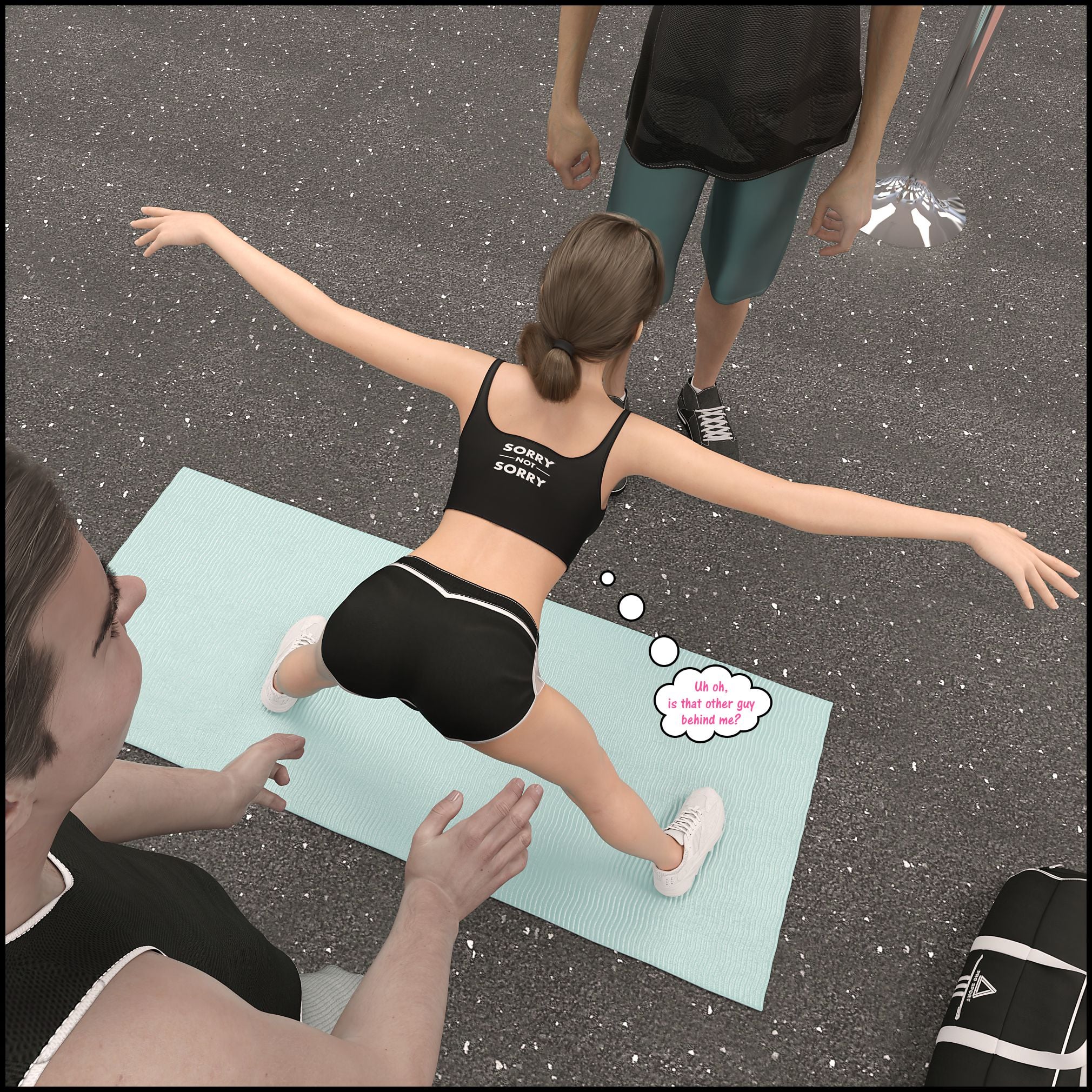 Natasha's Workout [DarkLord] 1 . Natasha's Workout - Chapter 1 [DarkLord] – page 21