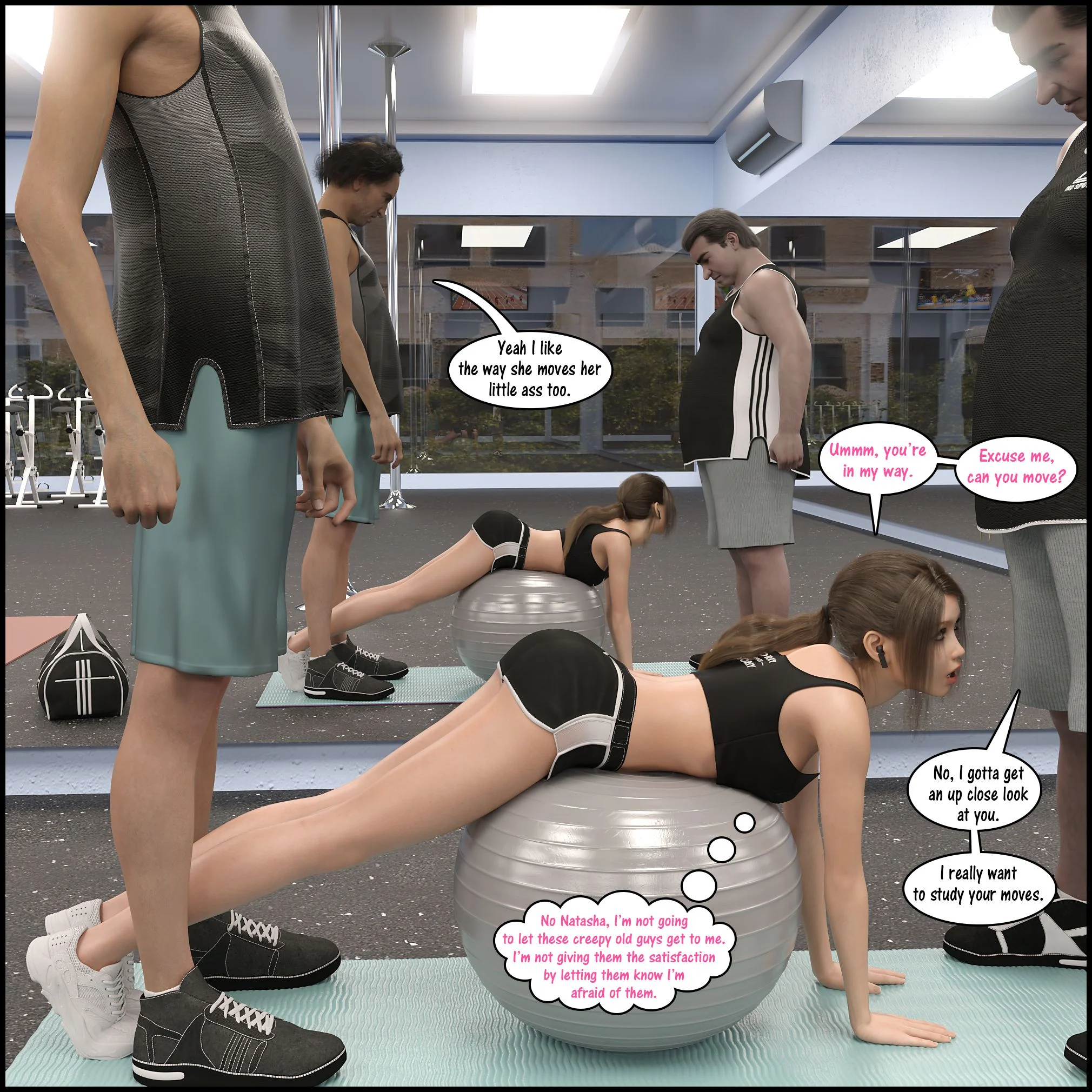 Natasha's Workout [DarkLord] 1 . Natasha's Workout - Chapter 1 [DarkLord] – page 29