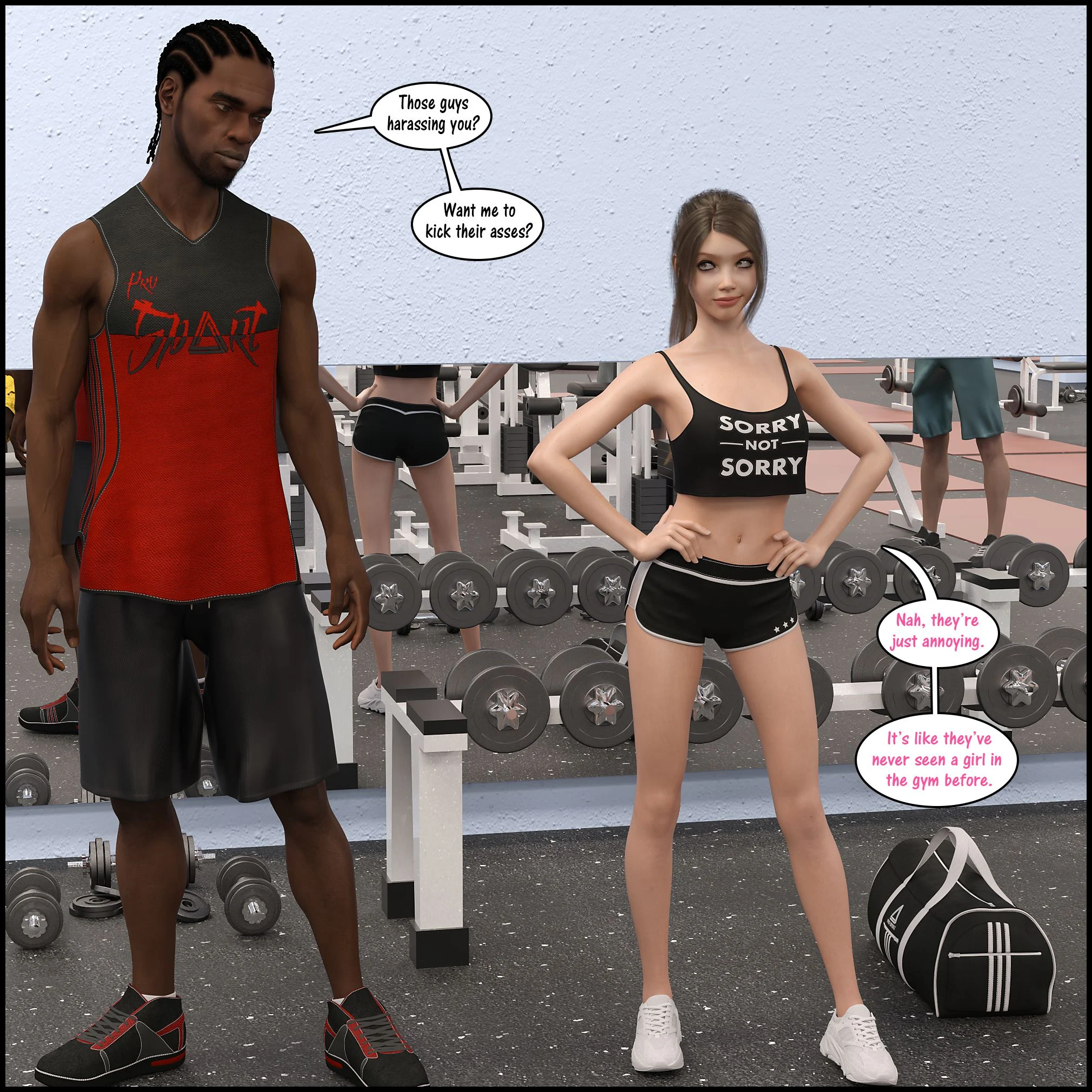 Natasha's Workout [DarkLord] 1 . Natasha's Workout - Chapter 1 [DarkLord] – page 42