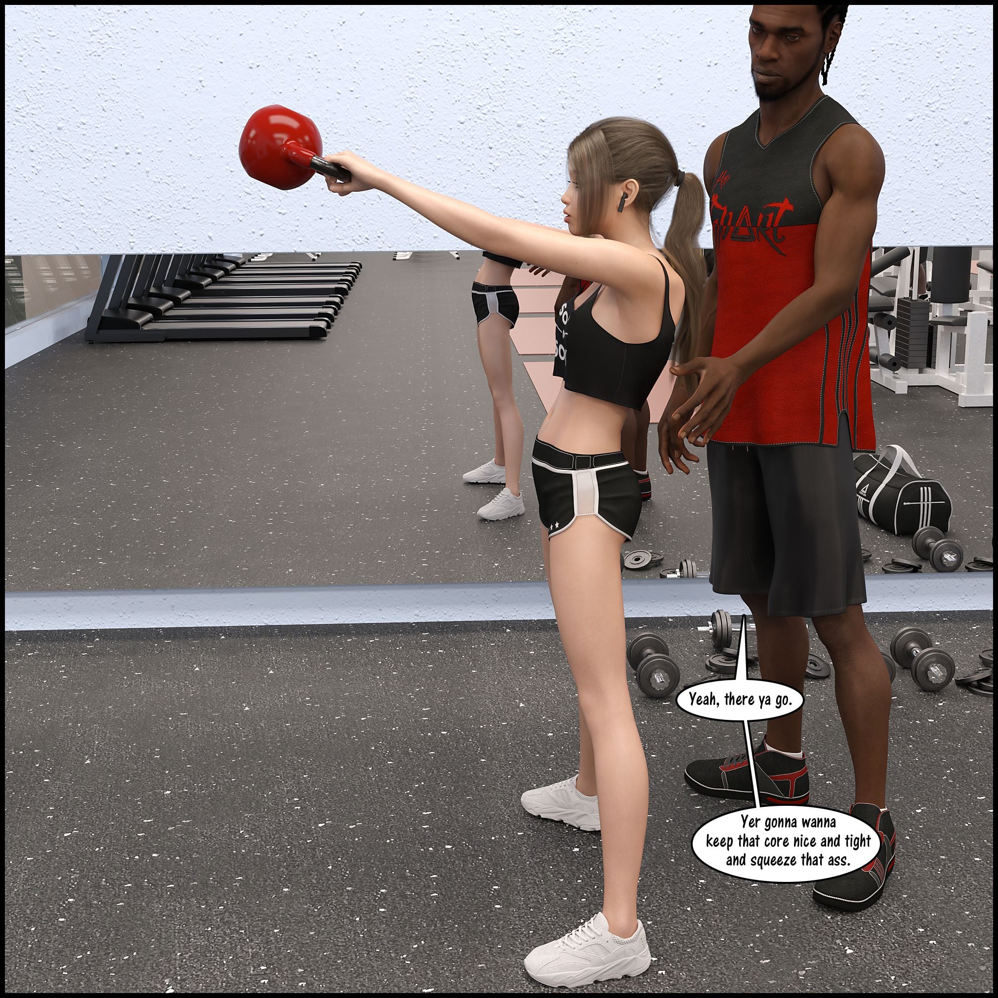 Natasha's Workout [DarkLord] 1 . Natasha's Workout - Chapter 1 [DarkLord] – page 48