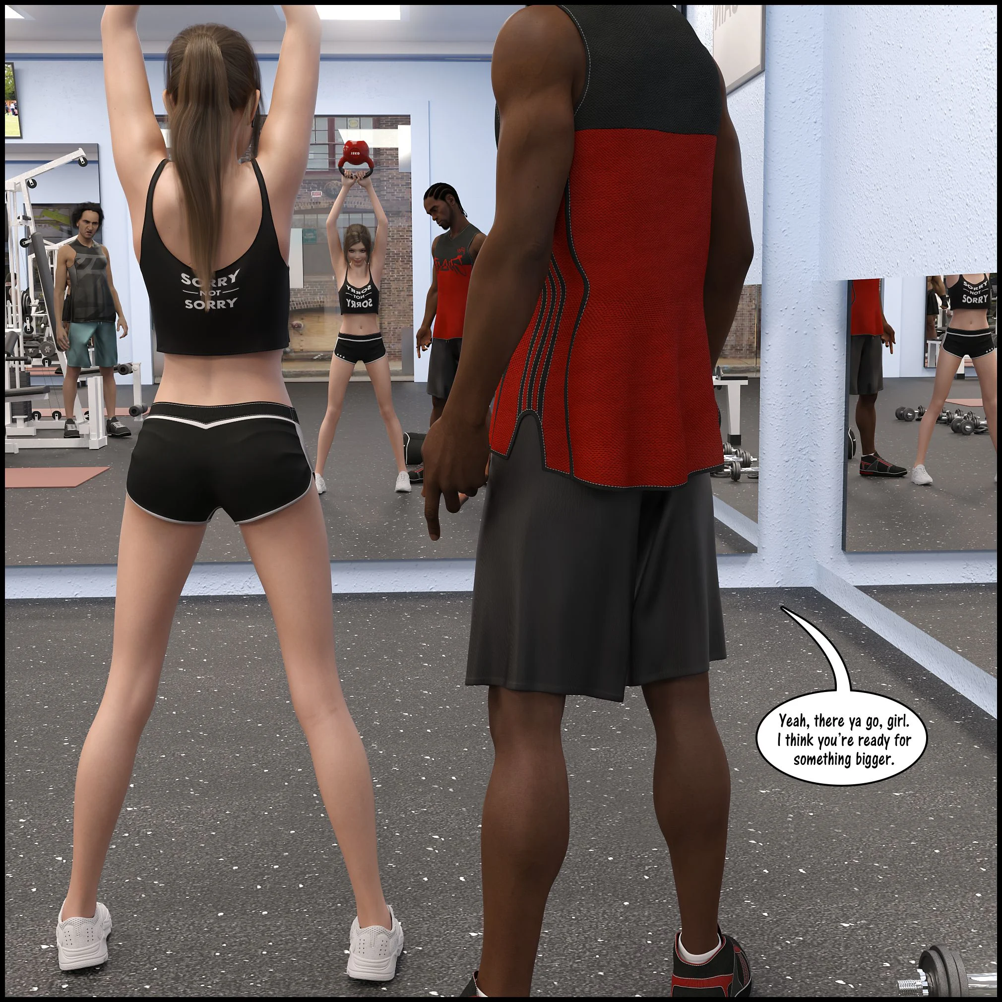Natasha's Workout [DarkLord] 1 . Natasha's Workout - Chapter 1 [DarkLord] – page 50