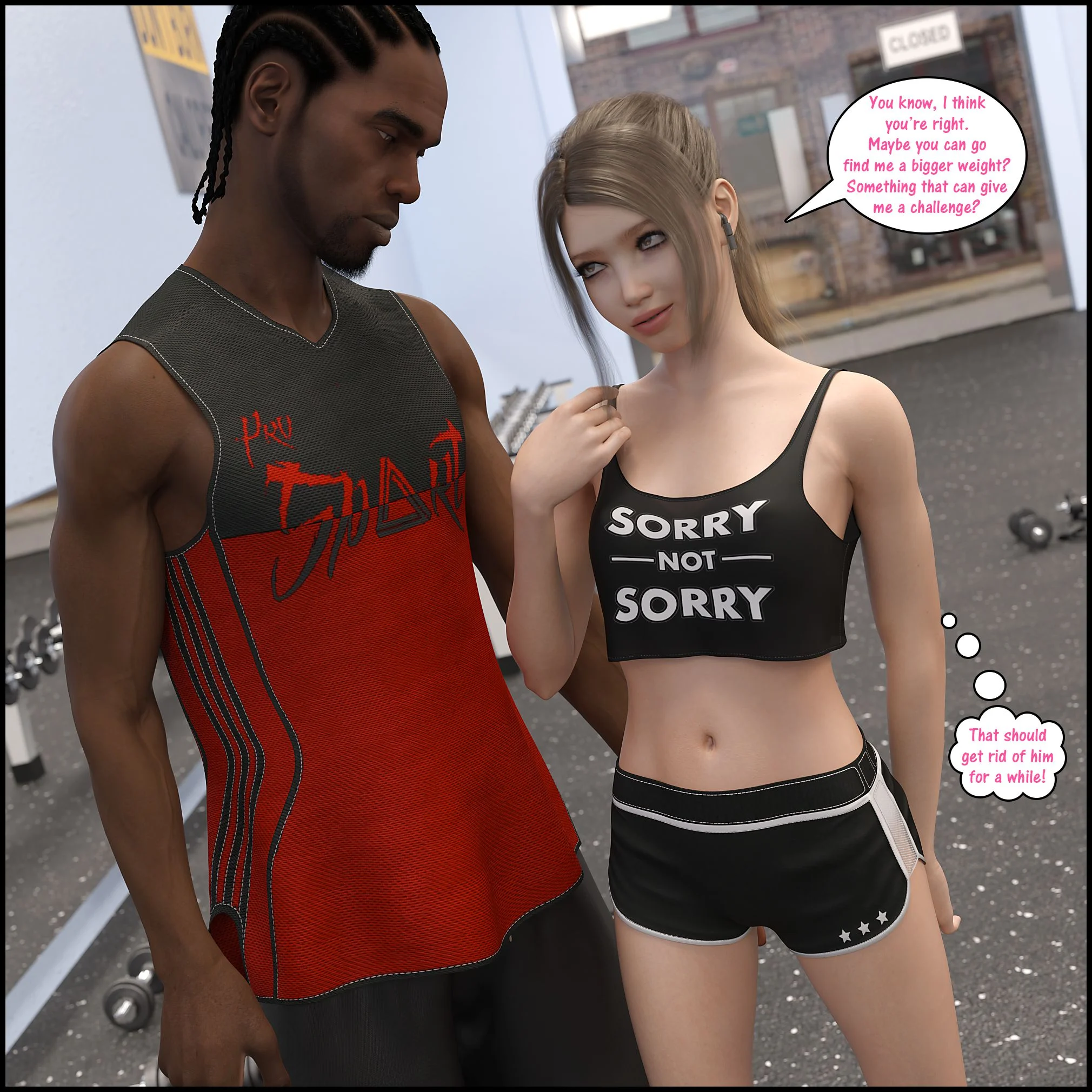Natasha's Workout [DarkLord] 1 . Natasha's Workout - Chapter 1 [DarkLord] – page 53
