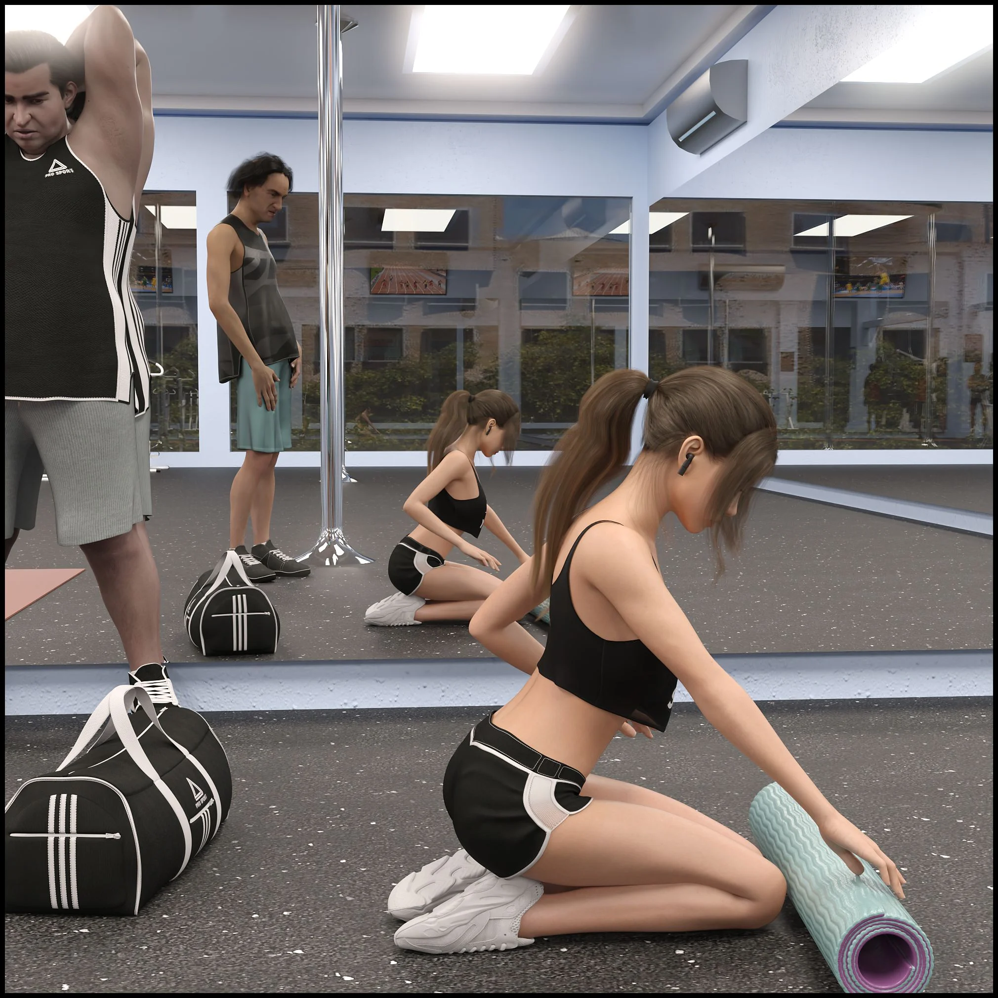Natasha's Workout [DarkLord] 1 . Natasha's Workout - Chapter 1 [DarkLord] – page 7