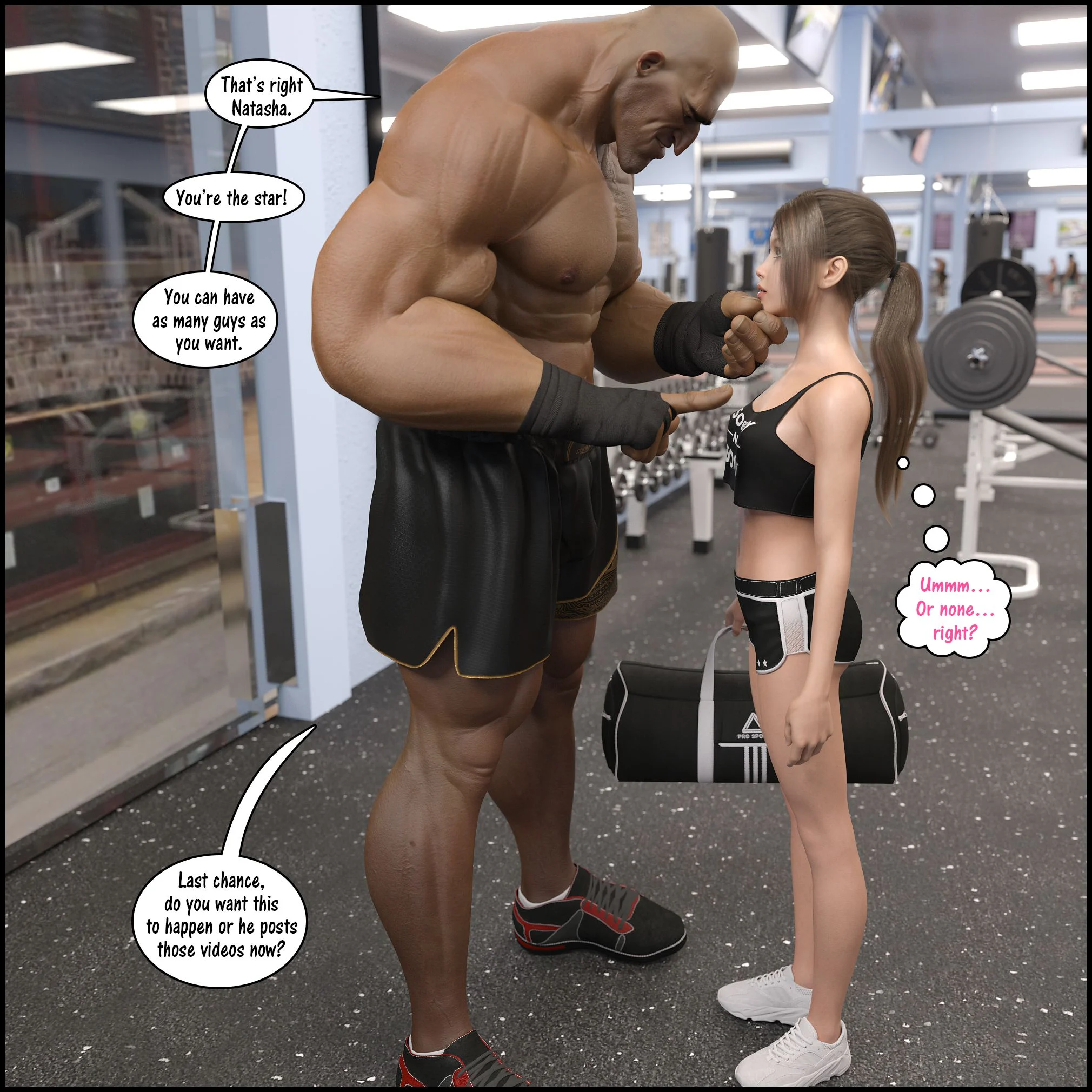 Natasha's Workout [DarkLord] 1 . Natasha's Workout - Chapter 1 [DarkLord] – page 72