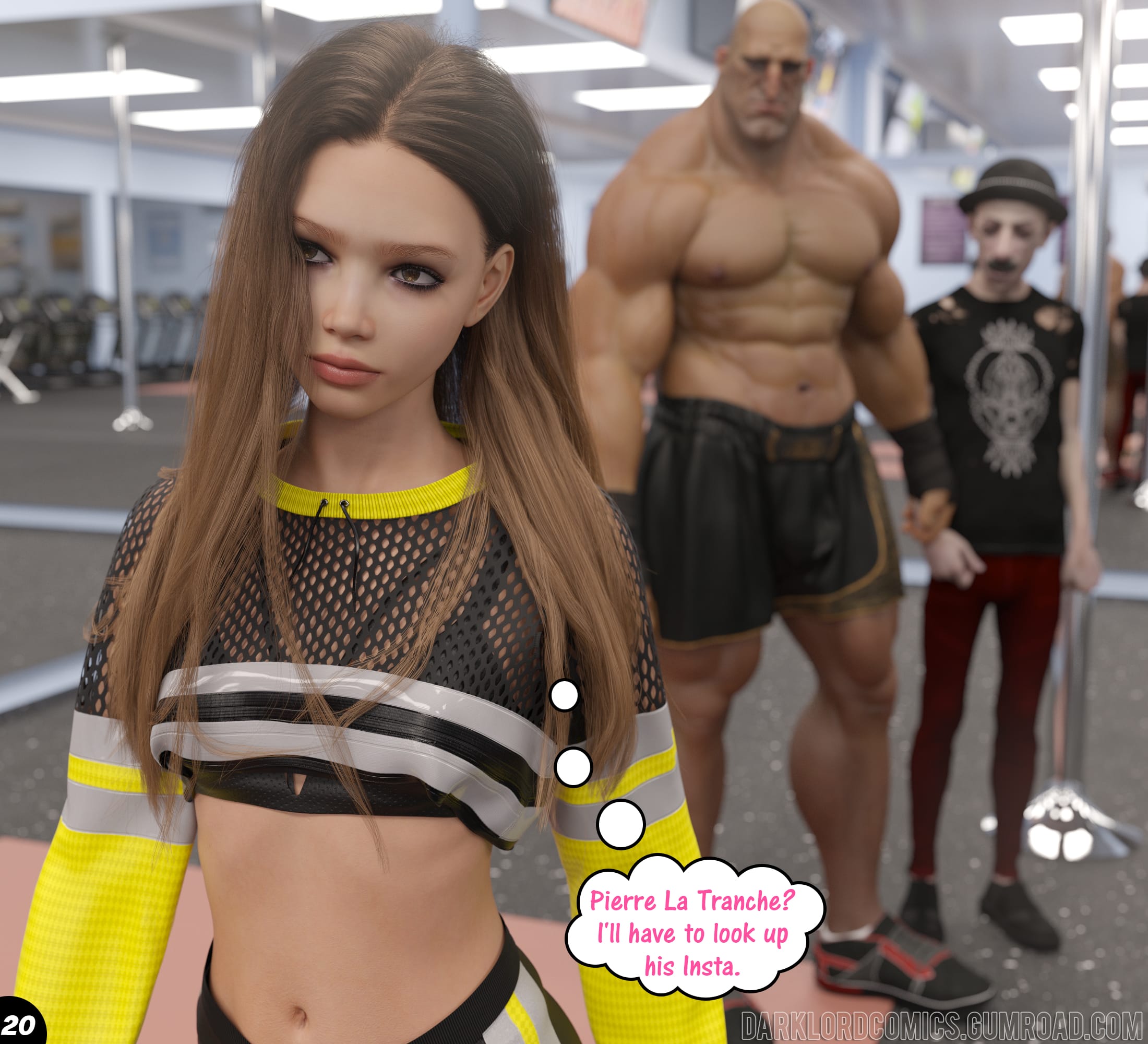 Natasha's Workout [DarkLord] 2 . Natasha's Workout - Chapter 2 [DarkLord] – page 21