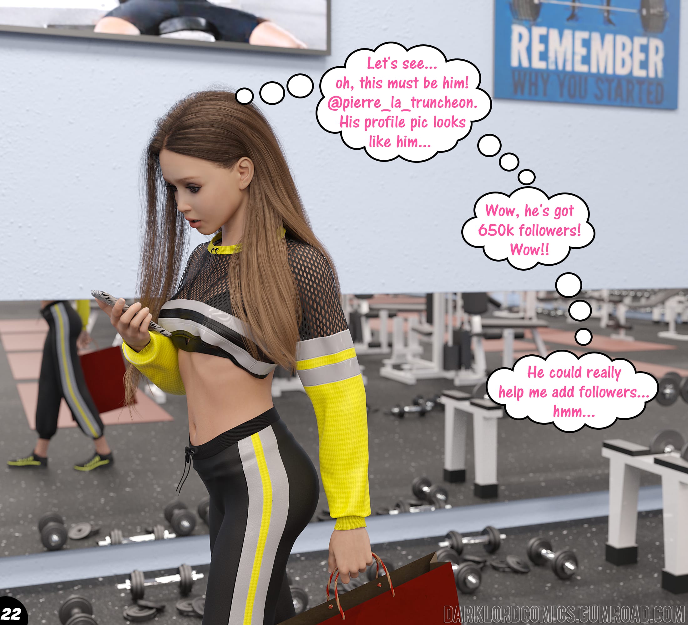 Natasha's Workout [DarkLord] 2 . Natasha's Workout - Chapter 2 [DarkLord] – page 23