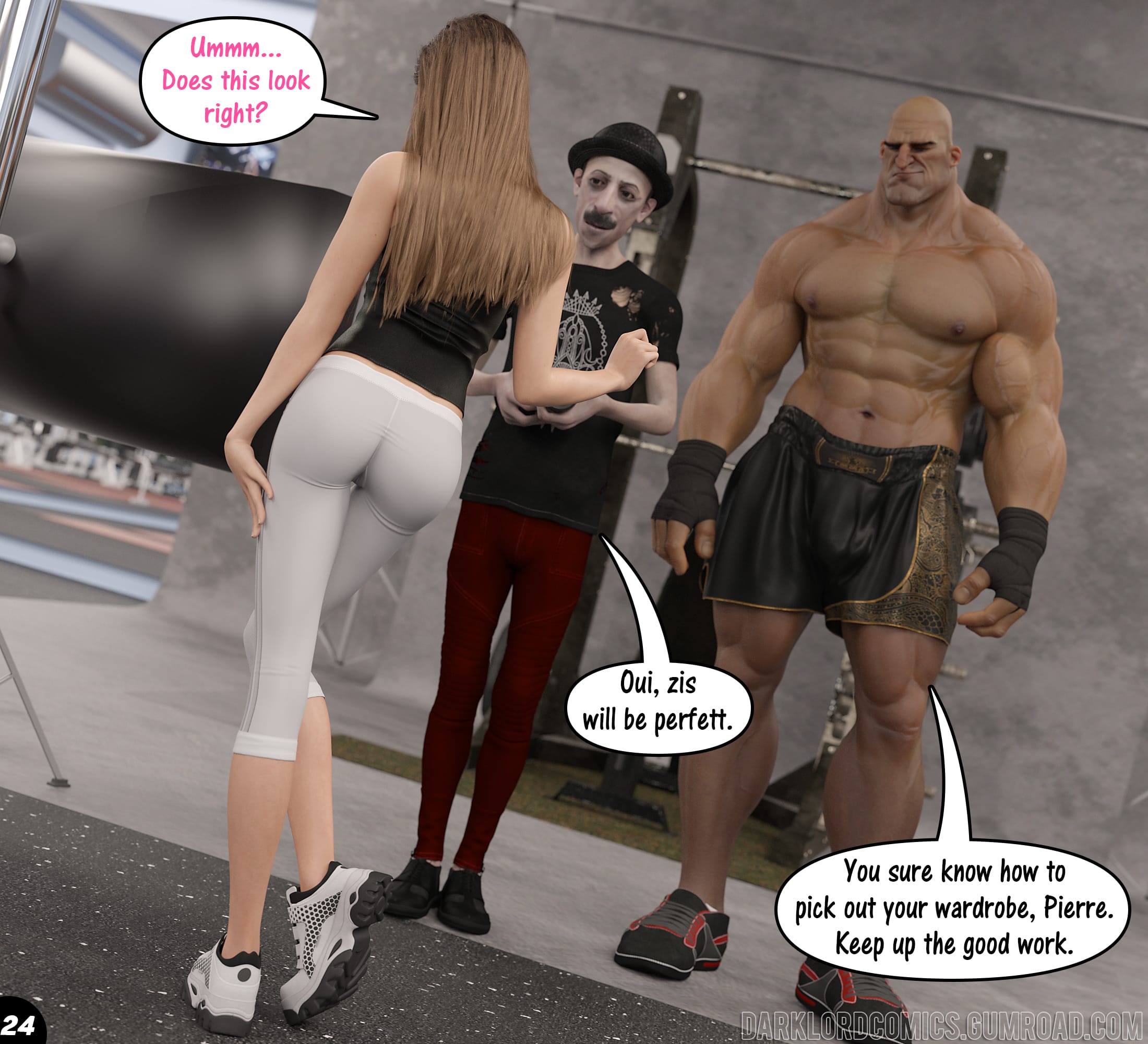 Natasha's Workout [DarkLord] 2 . Natasha's Workout - Chapter 2 [DarkLord] – page 25