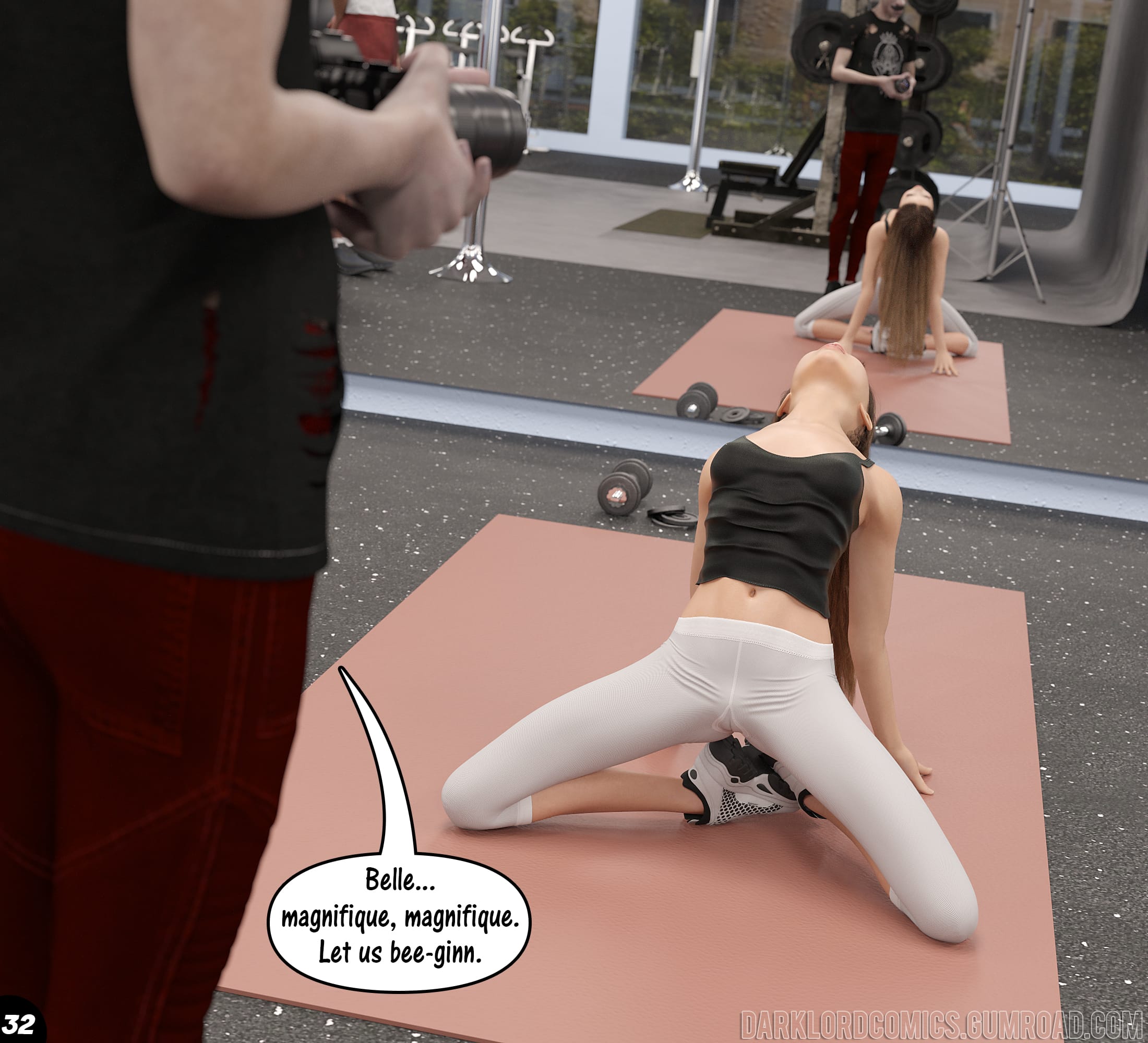 Natasha's Workout [DarkLord] 2 . Natasha's Workout - Chapter 2 [DarkLord] – page 33