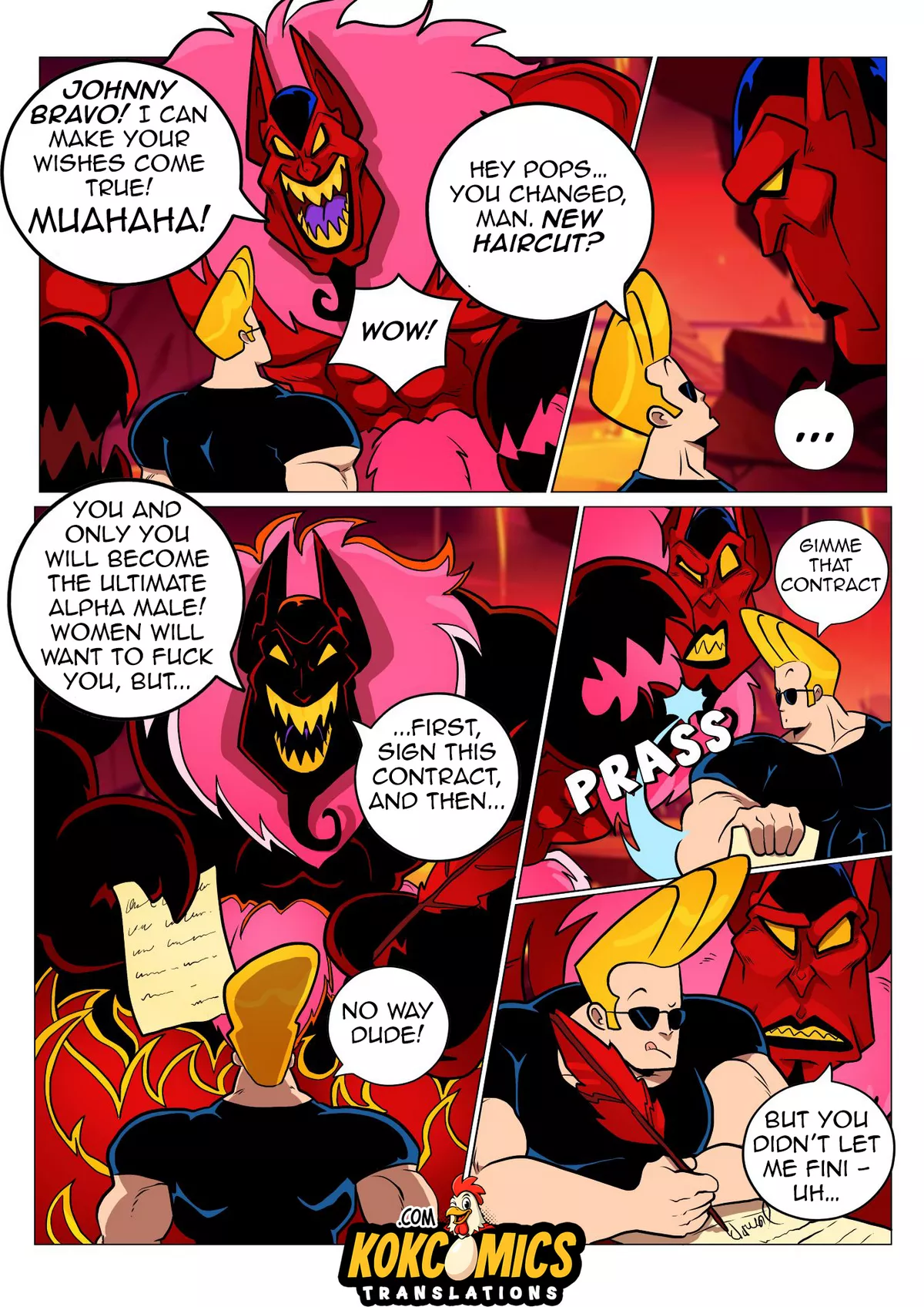 Johnny Bravo [Gansoman] 1 . Johnny Bravo - Chapter 1 [Gansoman] – page 4