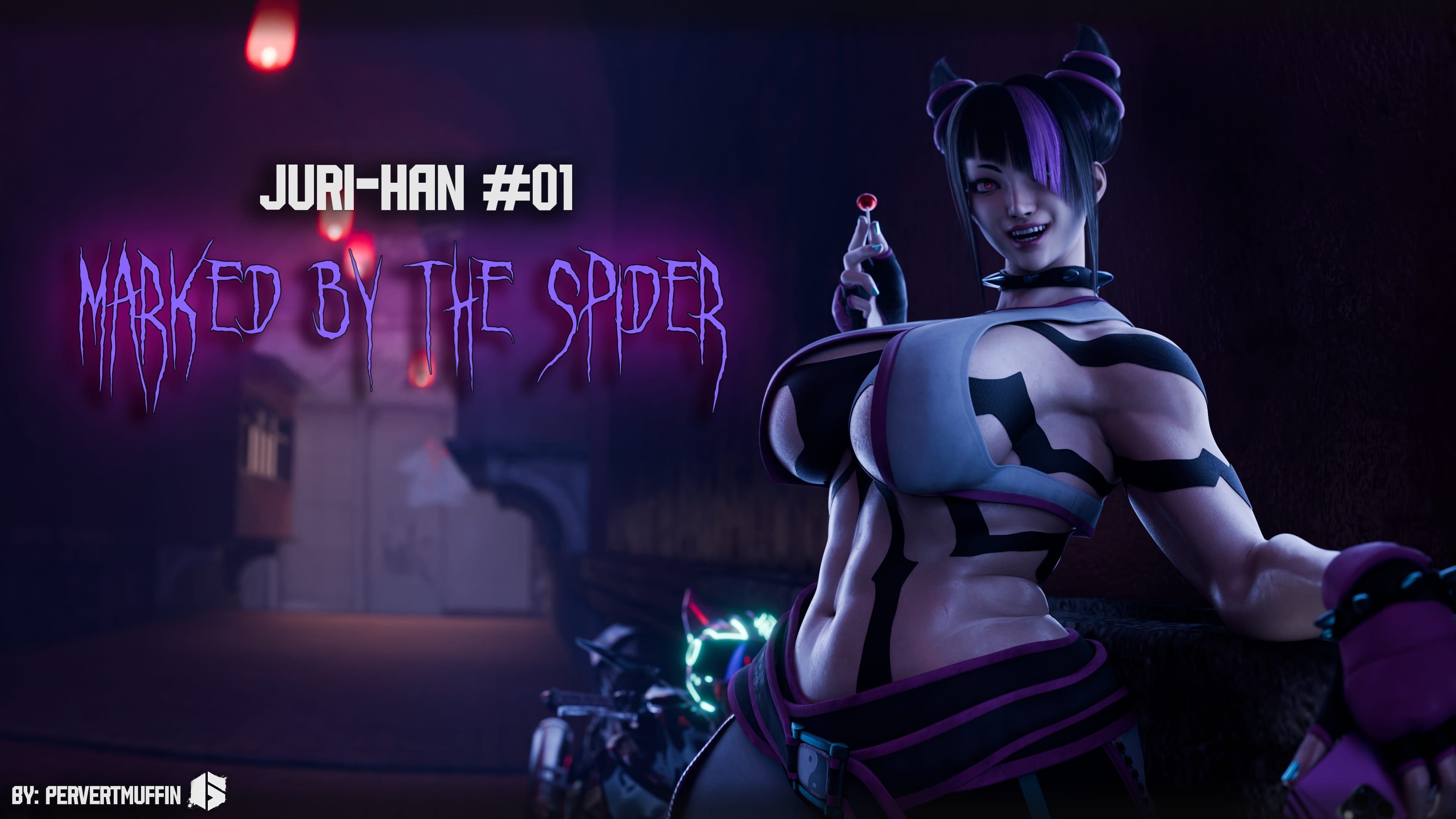 Juri Han - Marked By The Spider (Street Fighter) [PervertMuffinMajima] 1.5 . Juri Han - Marked By The Spider - Textless - Chapter 1 (Street Fighter) [PervertMuffinMajima] – page 1