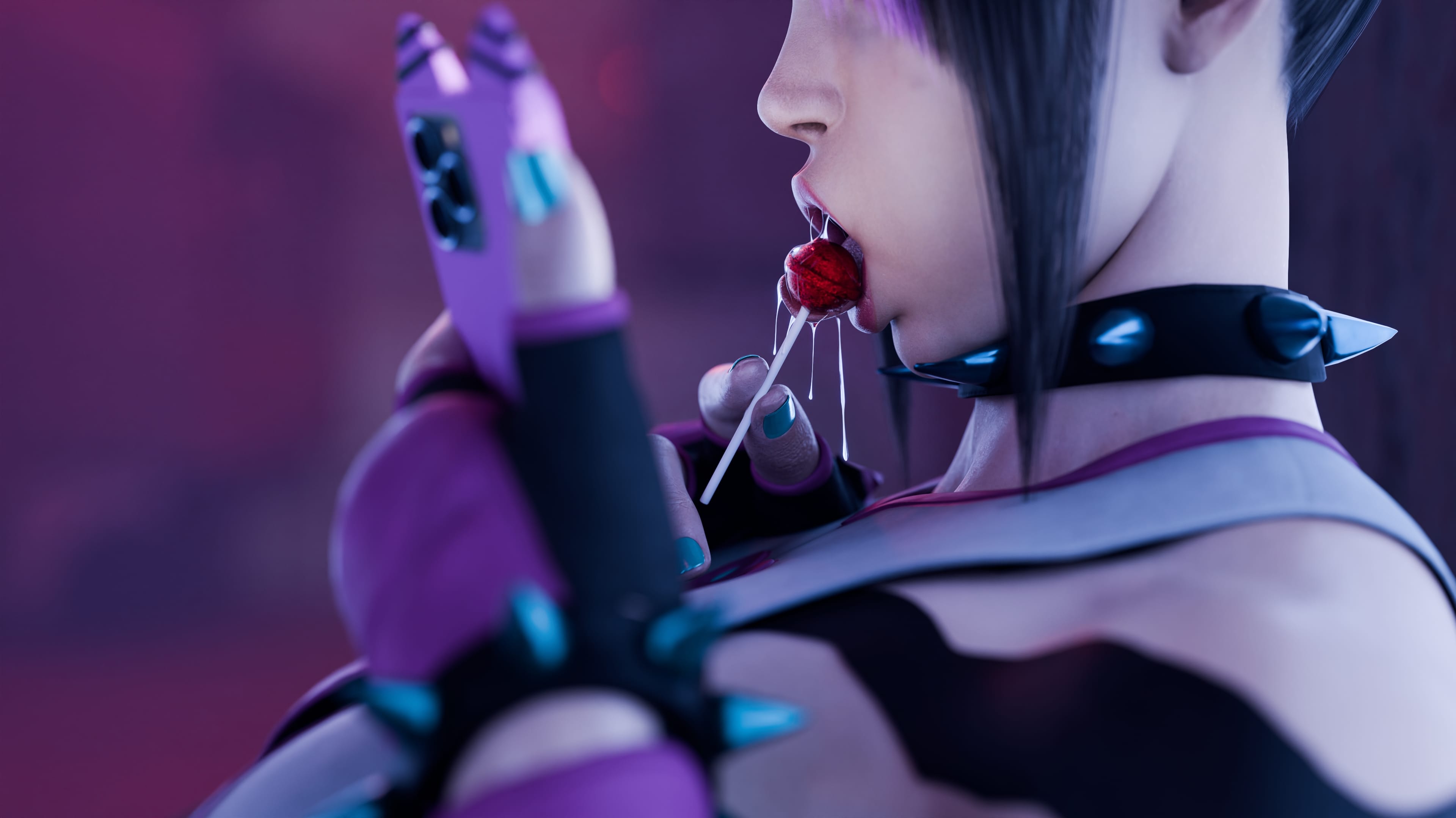 Juri Han - Marked By The Spider (Street Fighter) [PervertMuffinMajima] 1.5 . Juri Han - Marked By The Spider - Textless - Chapter 1 (Street Fighter) [PervertMuffinMajima] – page 10