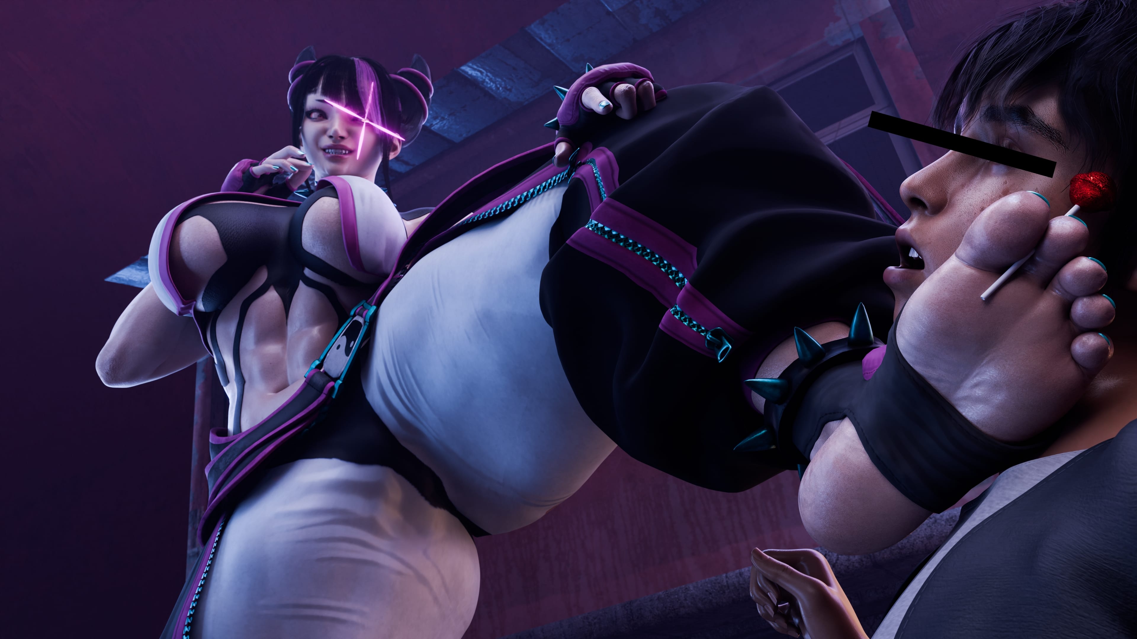 Juri Han - Marked By The Spider (Street Fighter) [PervertMuffinMajima] 1.5 . Juri Han - Marked By The Spider - Textless - Chapter 1 (Street Fighter) [PervertMuffinMajima] – page 17