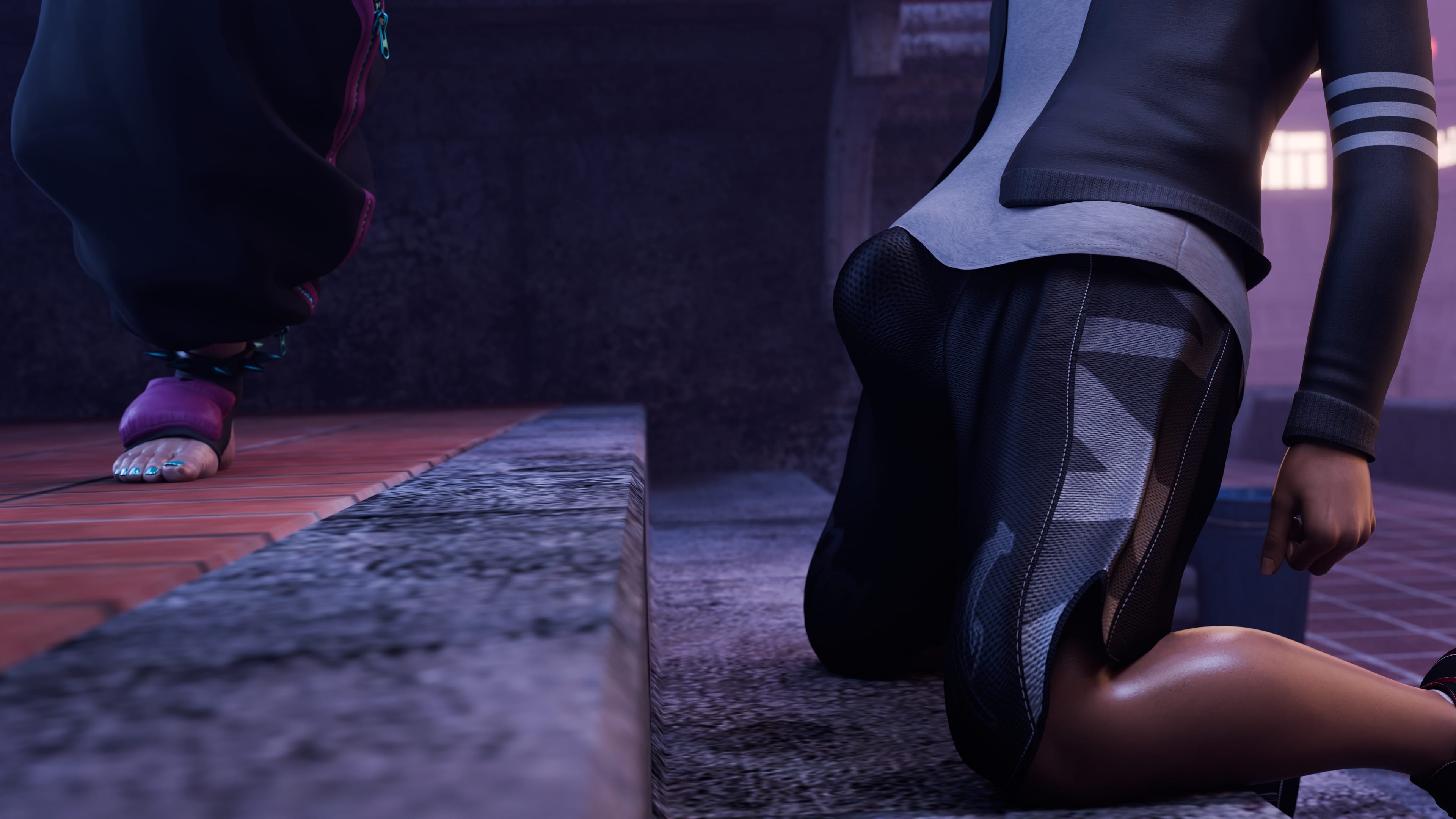 Juri Han - Marked By The Spider (Street Fighter) [PervertMuffinMajima] 1.5 . Juri Han - Marked By The Spider - Textless - Chapter 1 (Street Fighter) [PervertMuffinMajima] – page 18