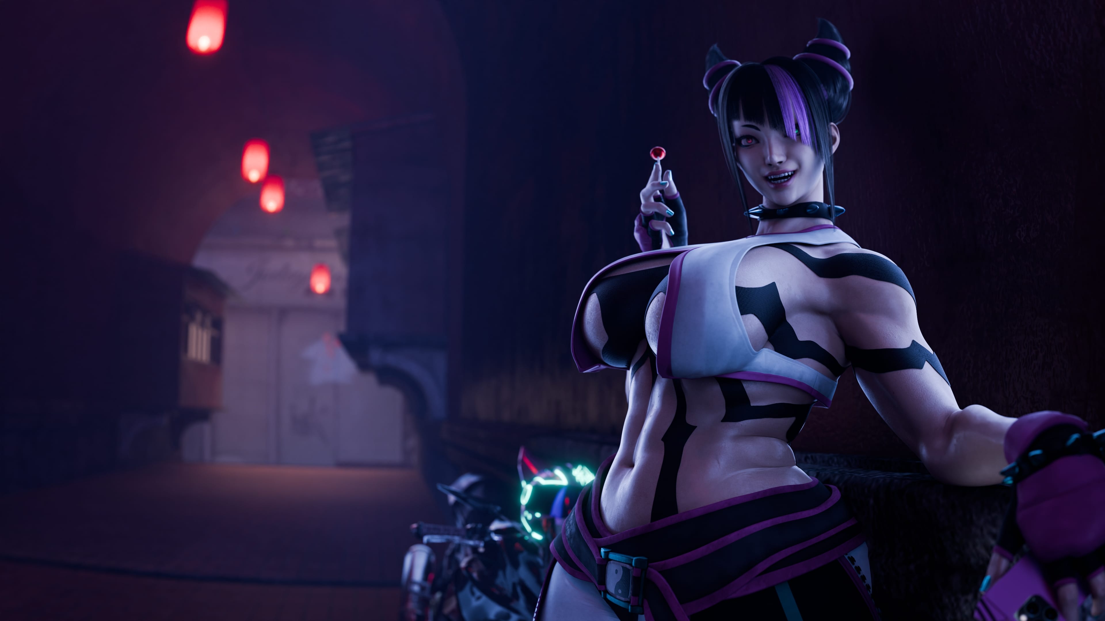 Juri Han - Marked By The Spider (Street Fighter) [PervertMuffinMajima] 1.5 . Juri Han - Marked By The Spider - Textless - Chapter 1 (Street Fighter) [PervertMuffinMajima] – page 87