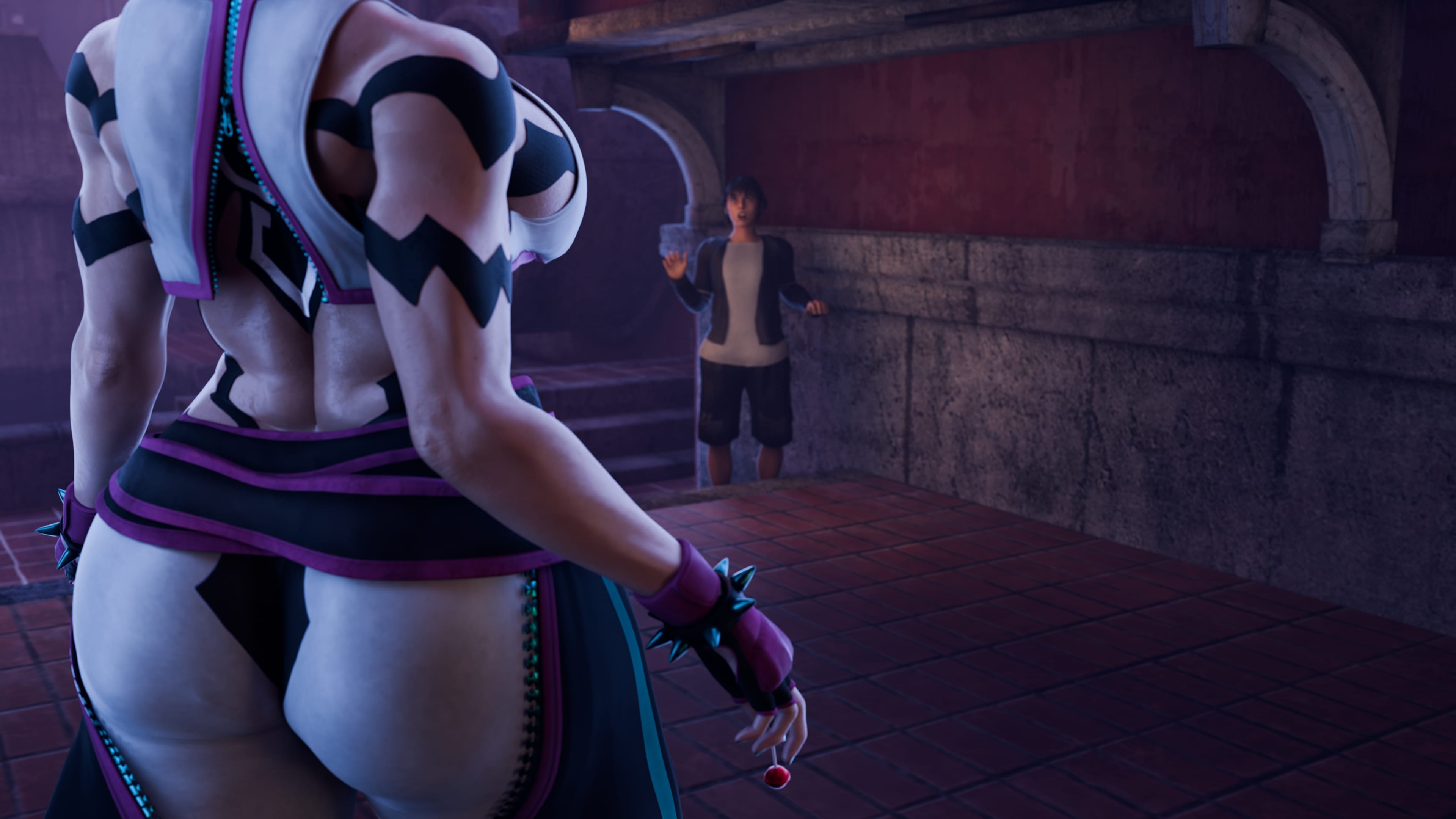 Juri Han - Marked By The Spider (Street Fighter) [PervertMuffinMajima] 1.5 . Juri Han - Marked By The Spider - Textless - Chapter 1 (Street Fighter) [PervertMuffinMajima] – page 88