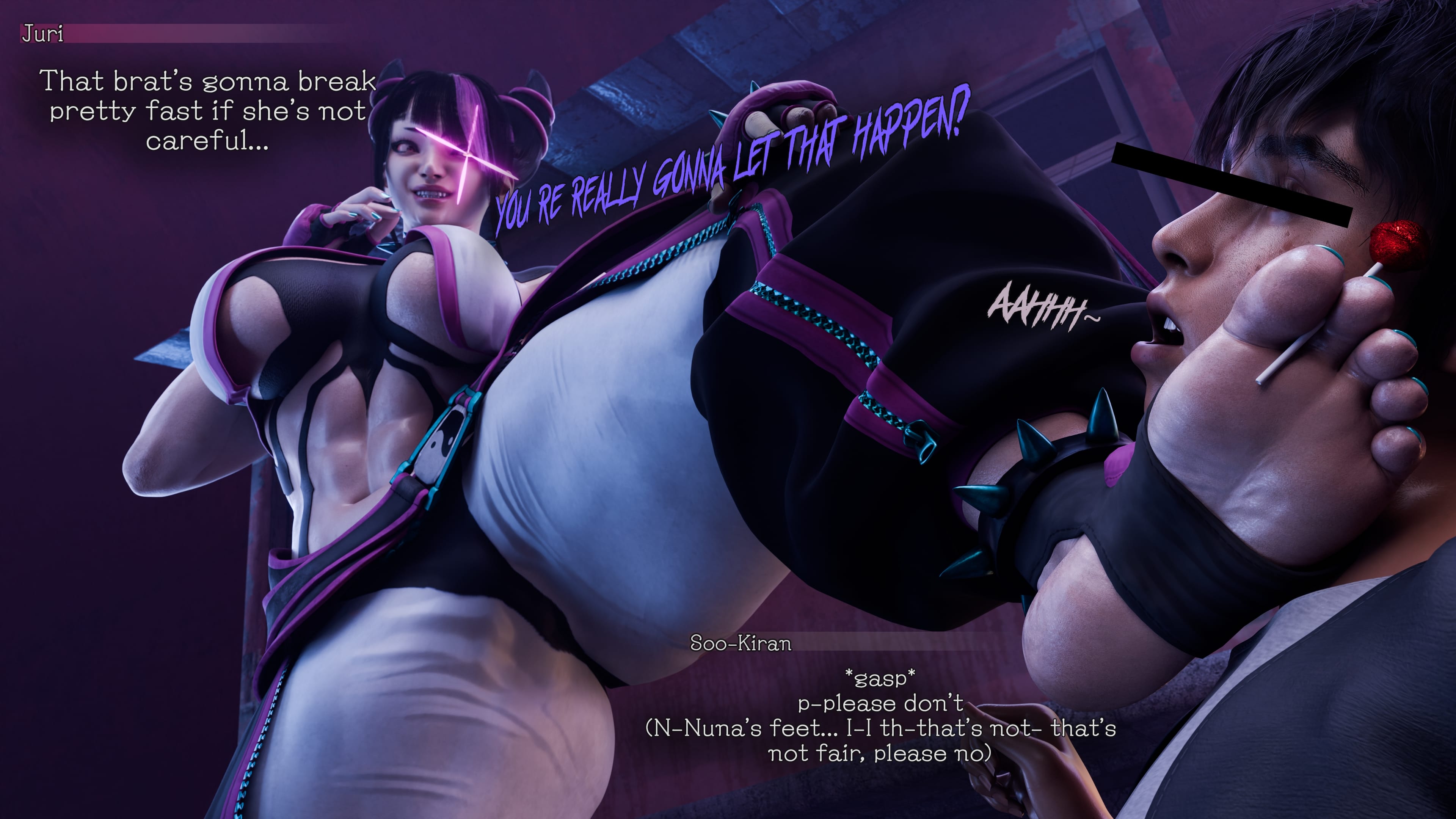Juri Han - Marked By The Spider (Street Fighter) [PervertMuffinMajima] 1 . Juri Han - Marked By The Spider - Chapter 1 (Street Fighter) [PervertMuffinMajima] – page 18