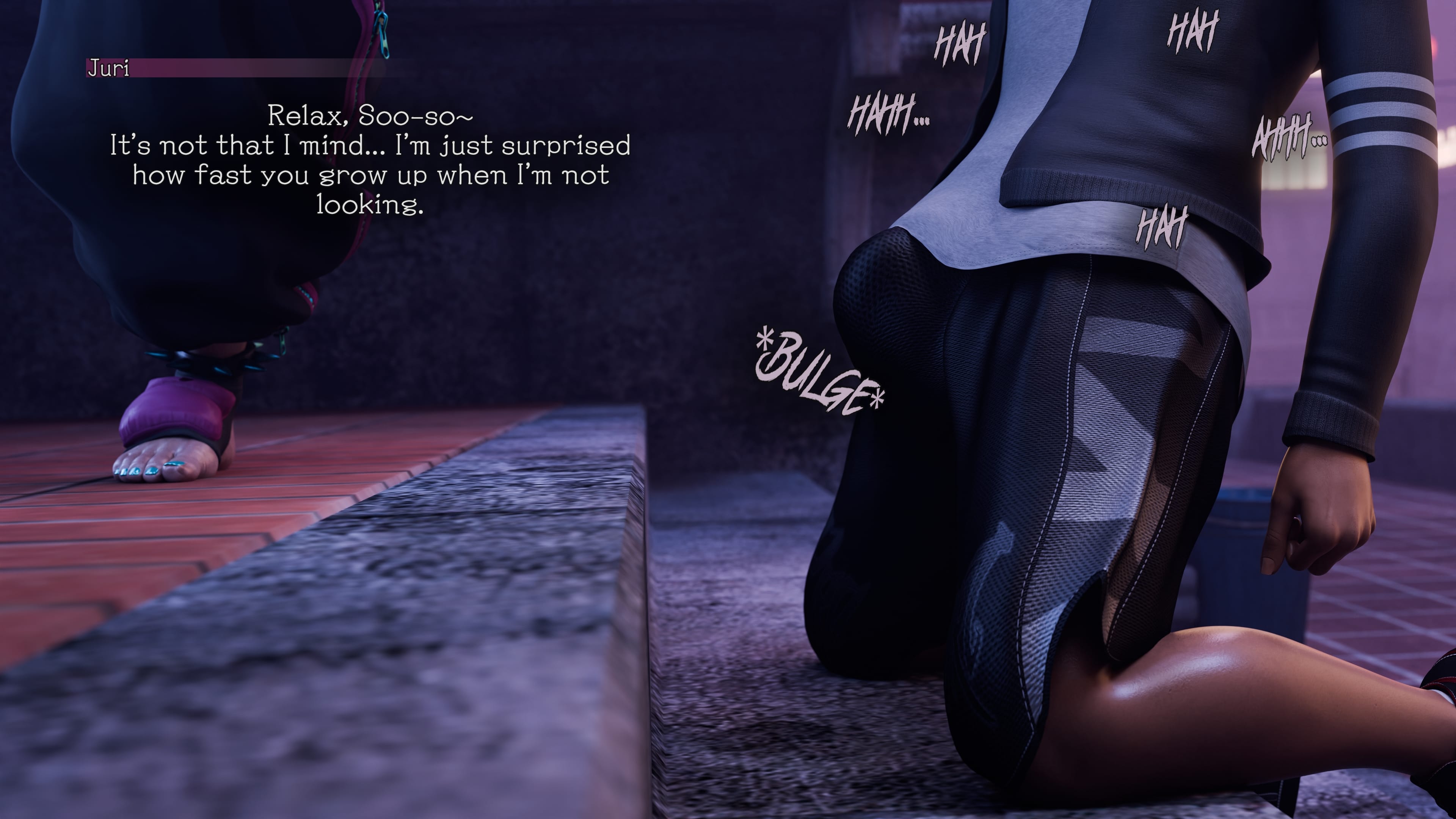 Juri Han - Marked By The Spider (Street Fighter) [PervertMuffinMajima] 1 . Juri Han - Marked By The Spider - Chapter 1 (Street Fighter) [PervertMuffinMajima] – page 19