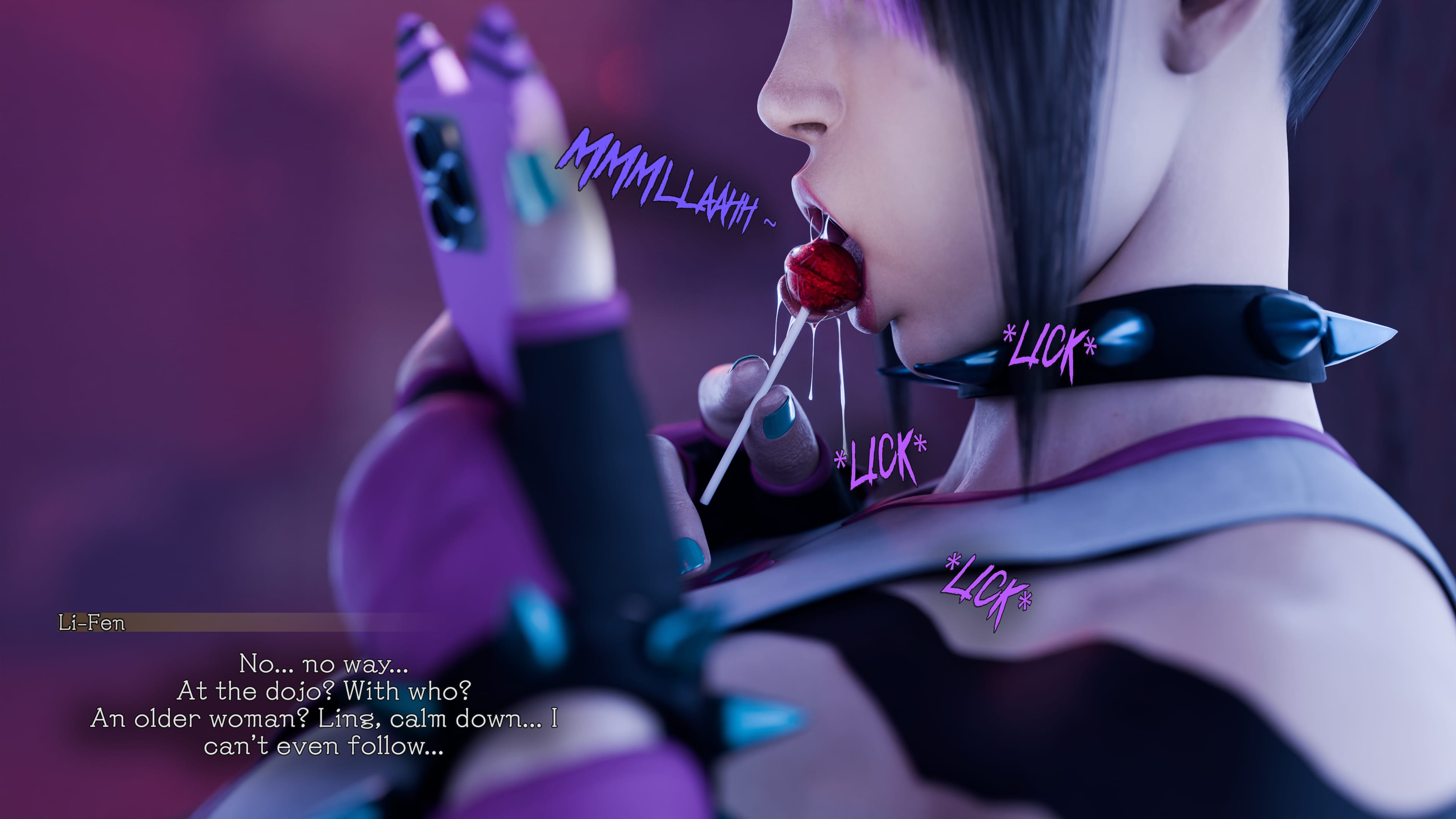 Juri Han - Marked By The Spider (Street Fighter) [PervertMuffinMajima] 1 . Juri Han - Marked By The Spider - Chapter 1 (Street Fighter) [PervertMuffinMajima] – page 90