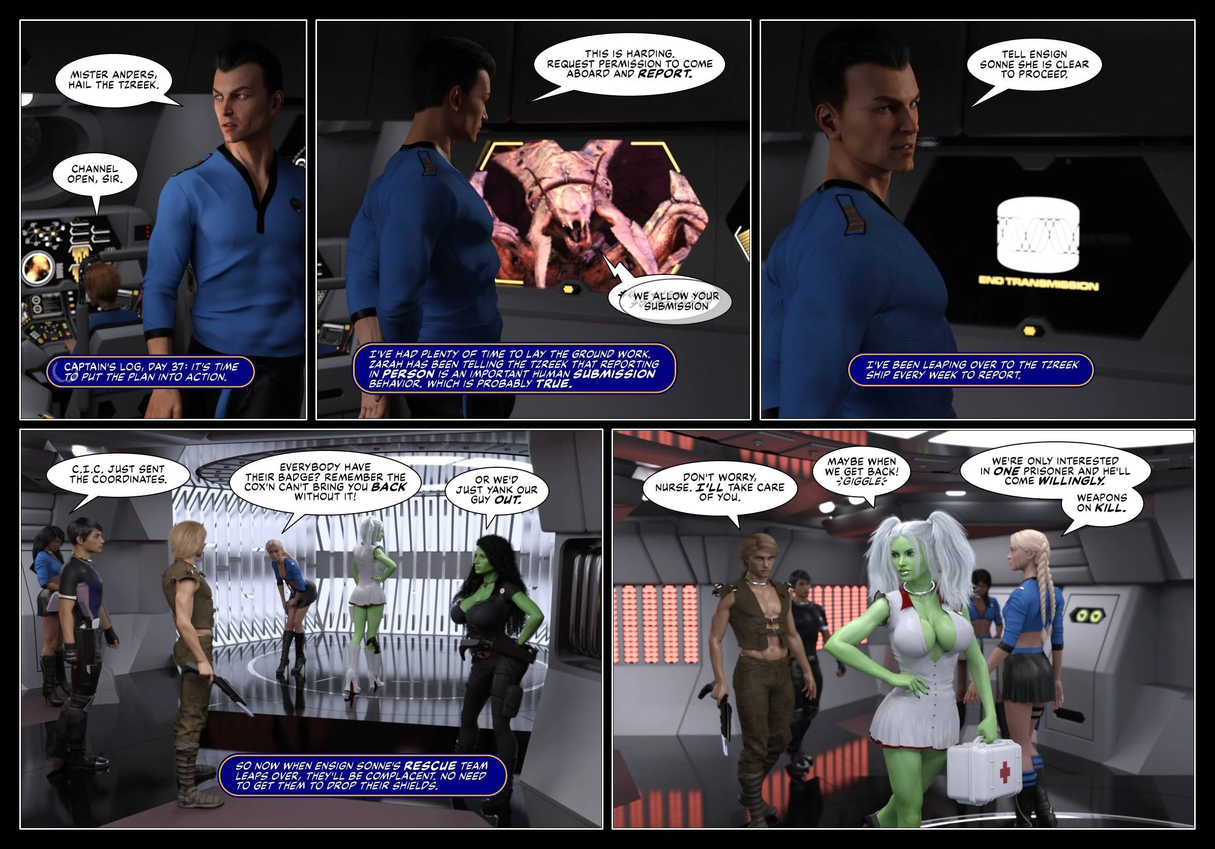 Pirates of the Coal Sack [DangerousLines] Chapter 5 – page 12